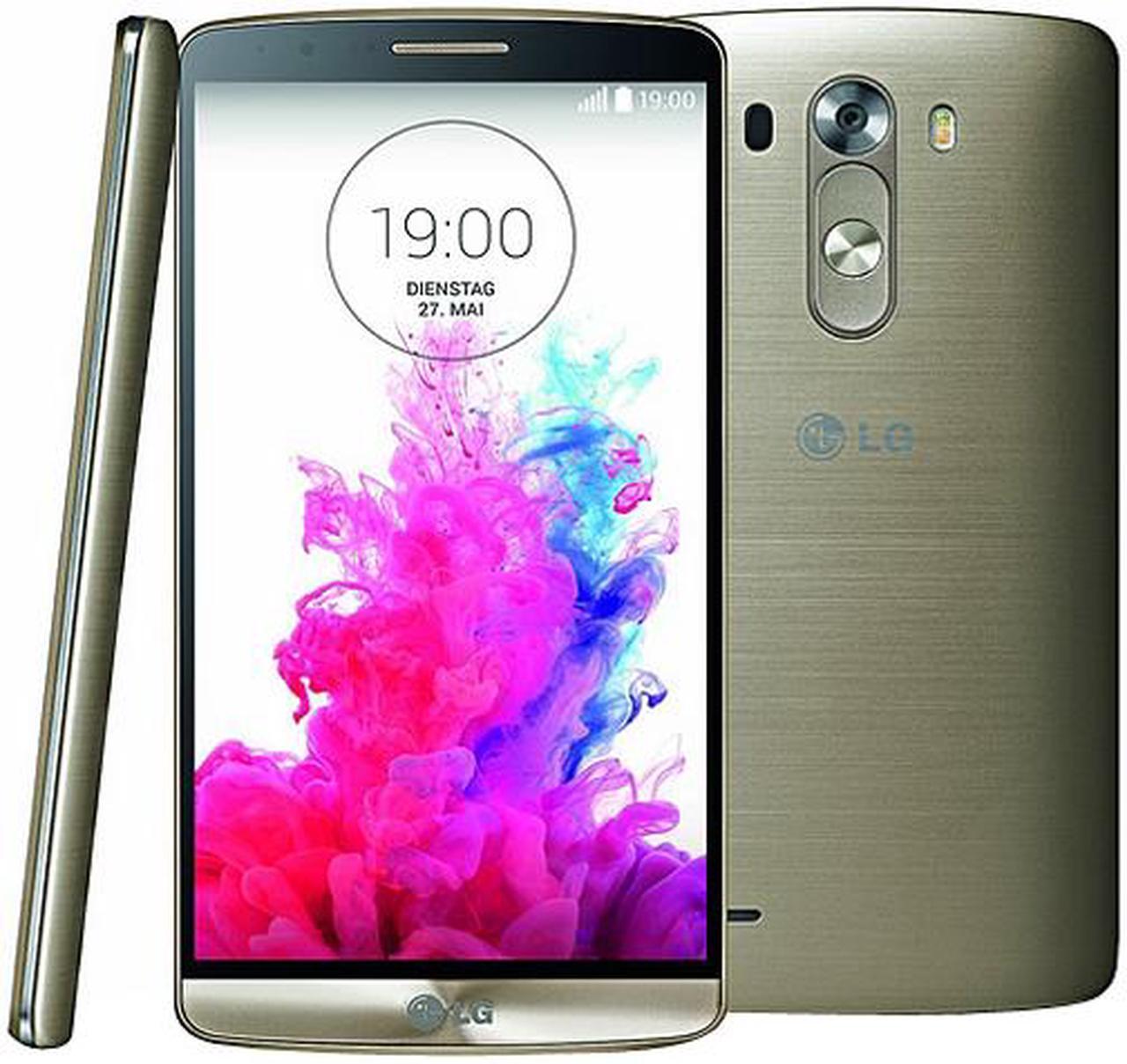 Main image of LG G3 D855 4G LTE 32GB Unlocked GSM Quad-HD Android Phone 5.5" Gold 3GB RAM