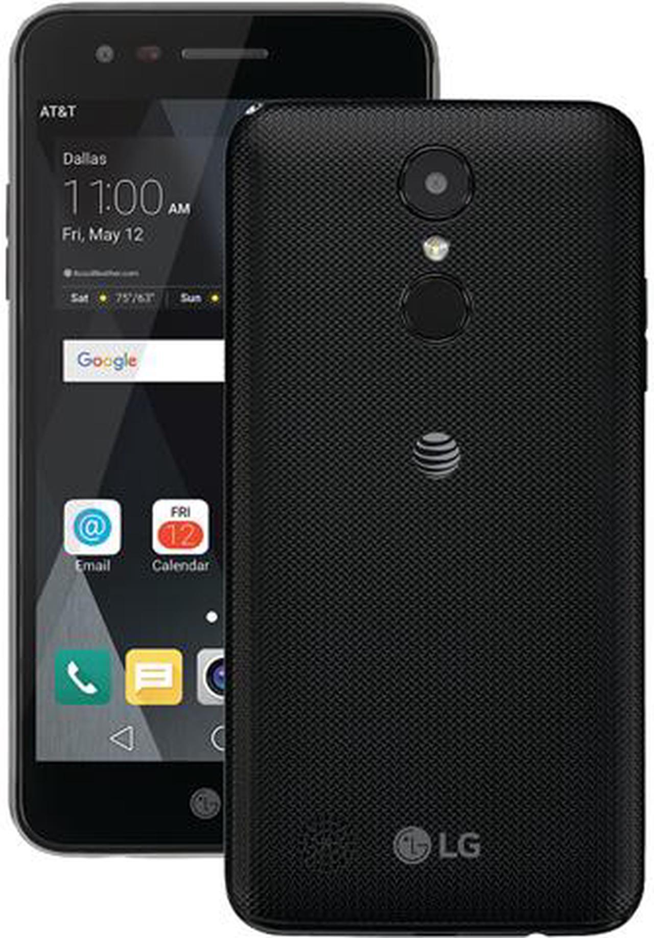 Main image of AT&T GoPhone - LG Phoenix 3  Cell Phone - Black