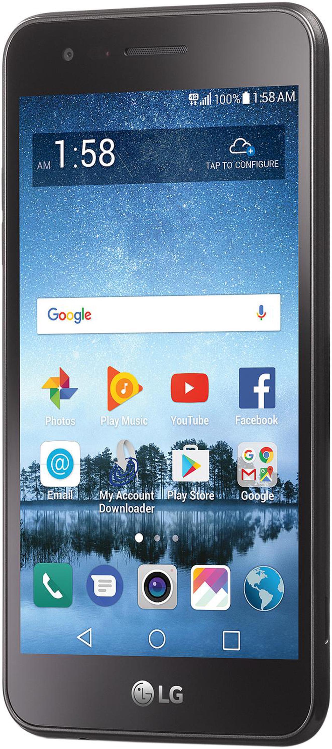 Alt view image 2 of 6 - TracFone LG Rebel 3 4G LTE Prepaid Smartphone