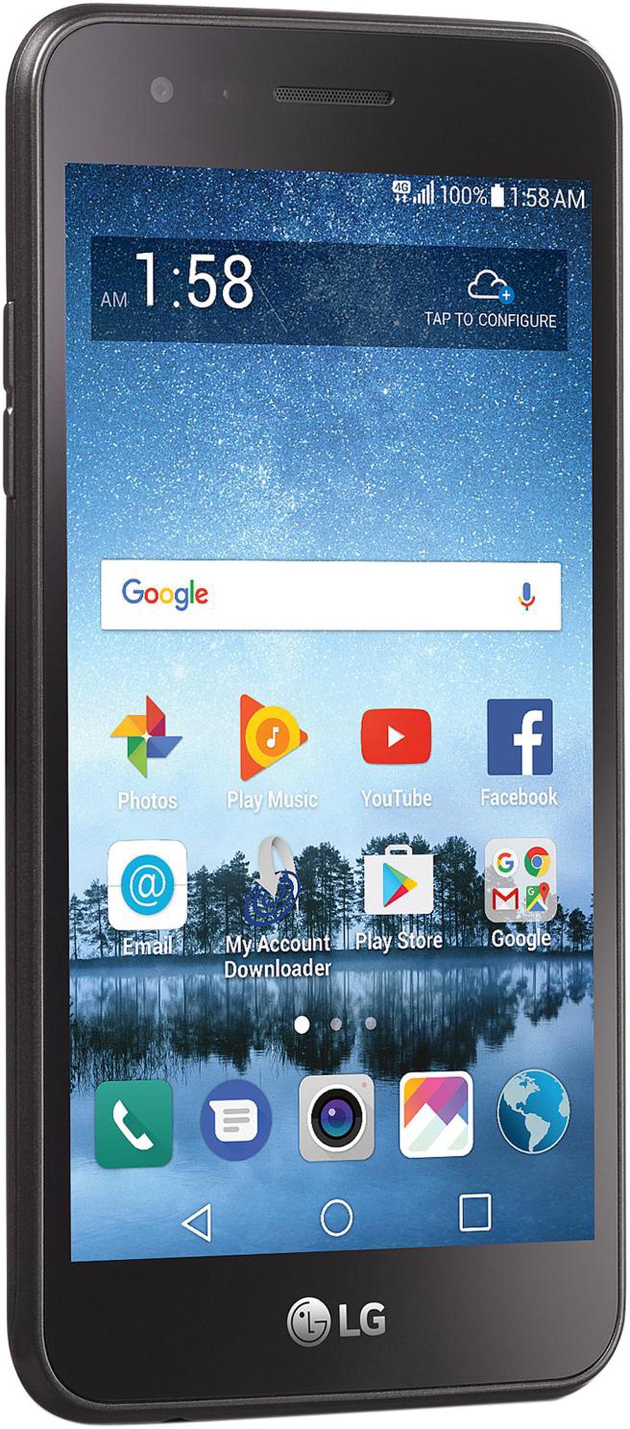 Alt view image 3 of 6 - TracFone LG Rebel 3 4G LTE Prepaid Smartphone