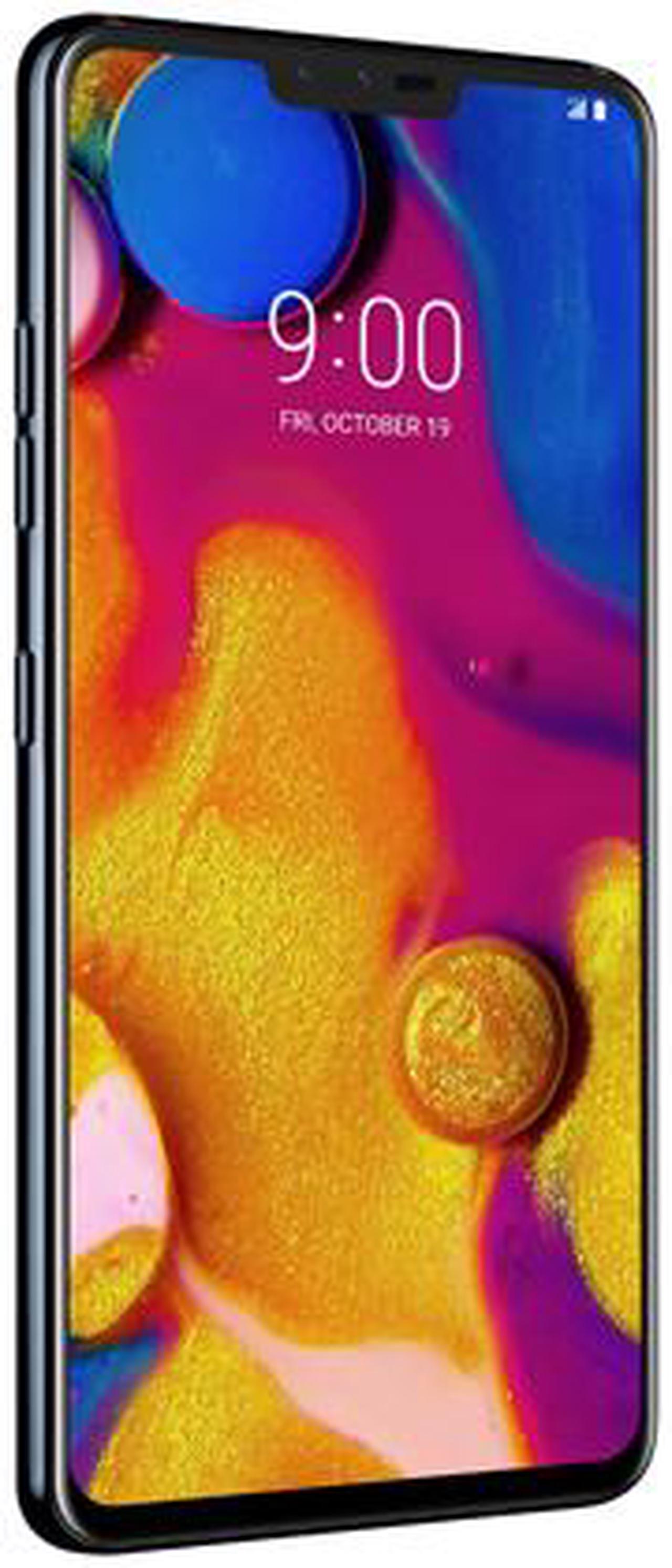 Alt view image 3 of 8 - LG V40 ThinQ 4G LTE Unlocked Cell Phone 6.4" Black 6GB RAM