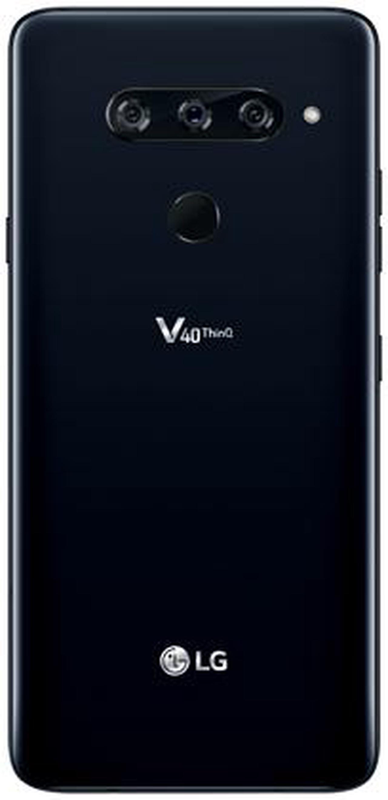 Alt view image 5 of 8 - LG V40 ThinQ 4G LTE Unlocked Cell Phone 6.4" Black 6GB RAM