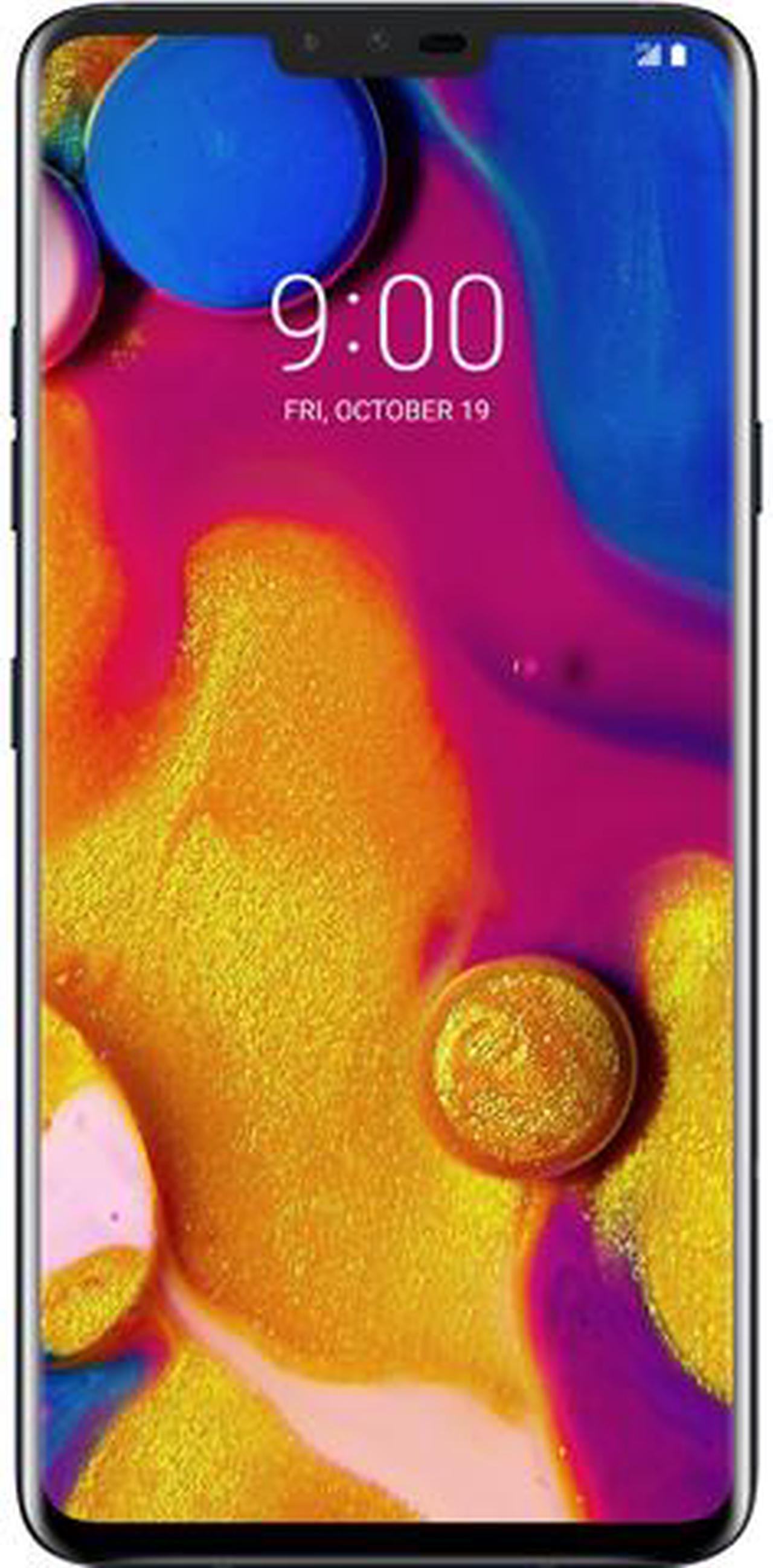 Main image of LG V40 ThinQ 4G LTE Unlocked Cell Phone 6.4" Black 6GB RAM