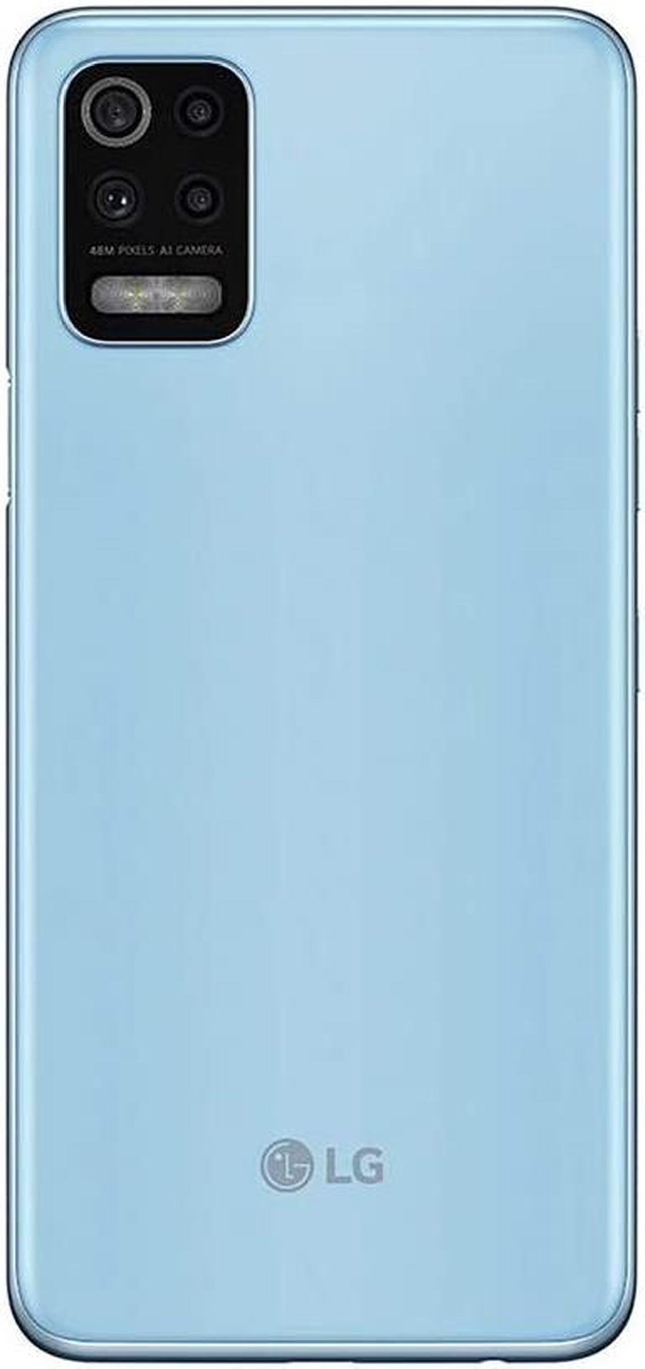 Alt view image 4 of 5 - LG K62 4G LTE Unlocked Cell Phone 6.6" Sky Blue 128GB 4GB RAM, GSM Dual Sim