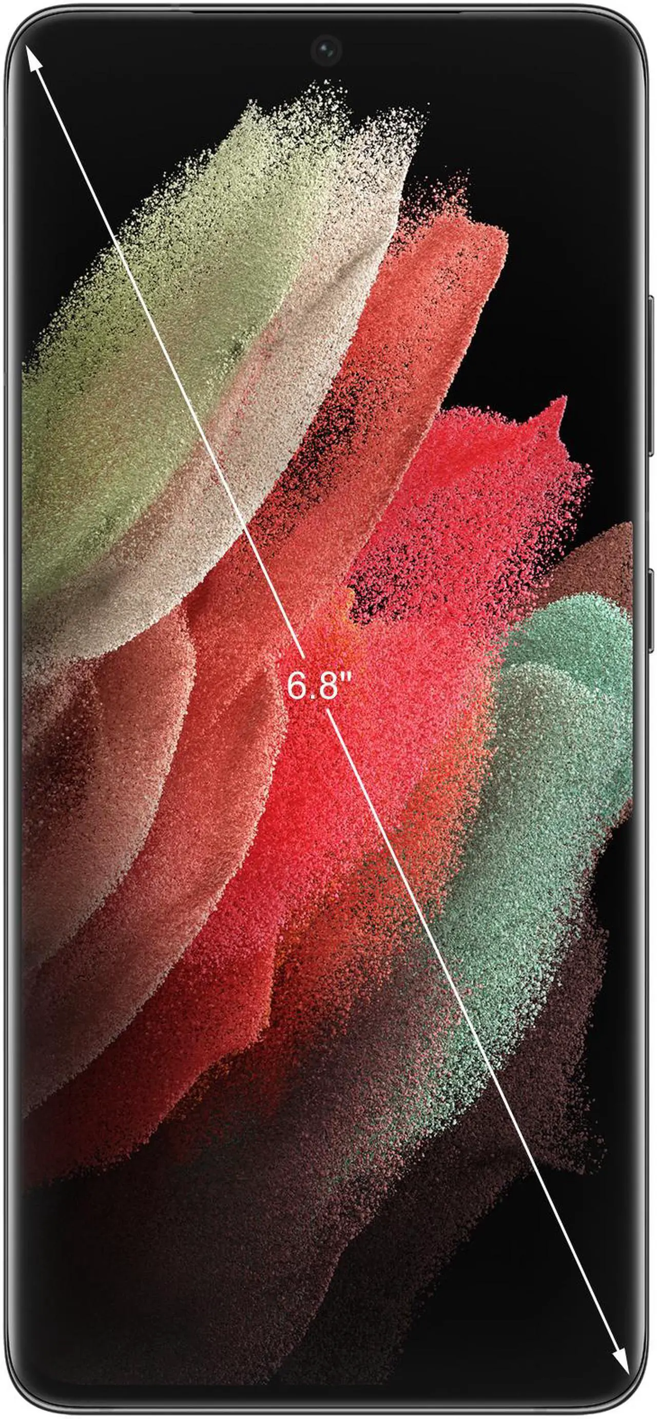 Alt view image 10 of 10 - Samsung Galaxy S21 Ultra 5G 128GB 12GB RAM (Unlocked) Phantom Black