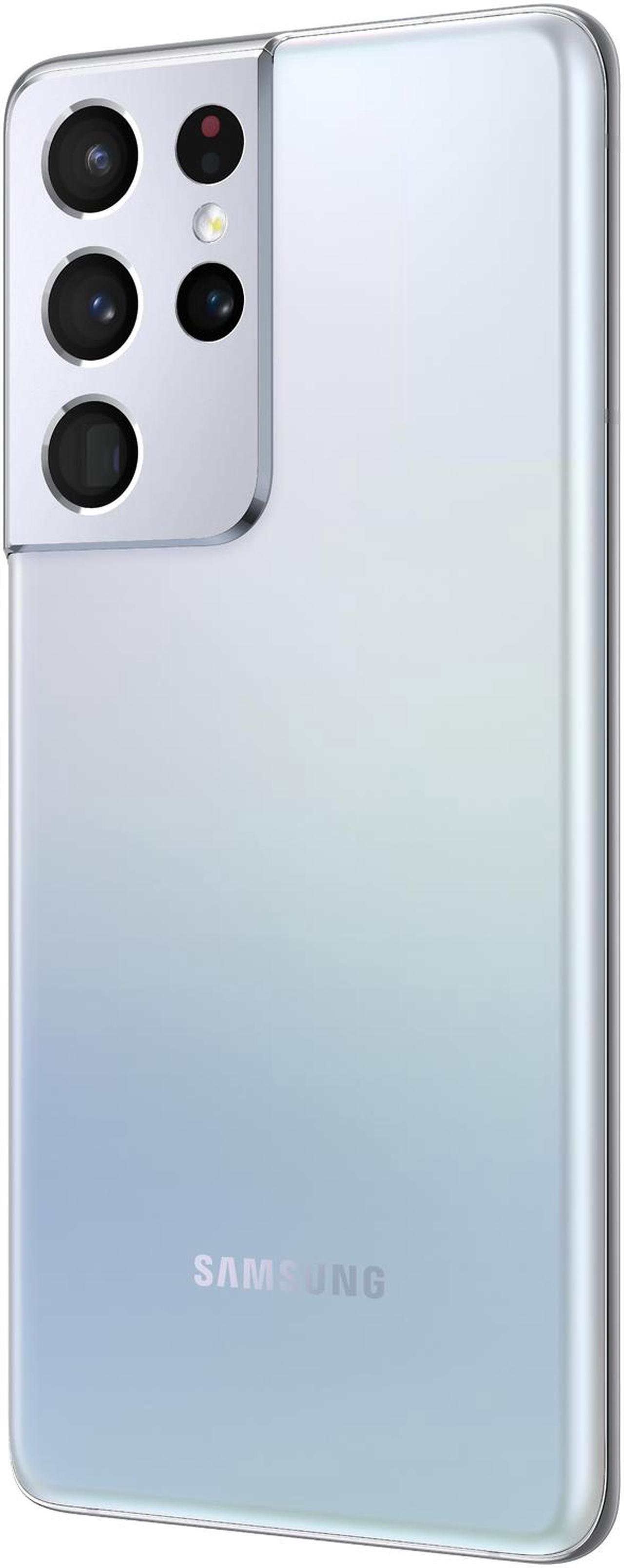 Alt view image 7 of 9 - Samsung Galaxy S21 Ultra 5G 128GB 12GB RAM (Unlocked) Phantom Silver