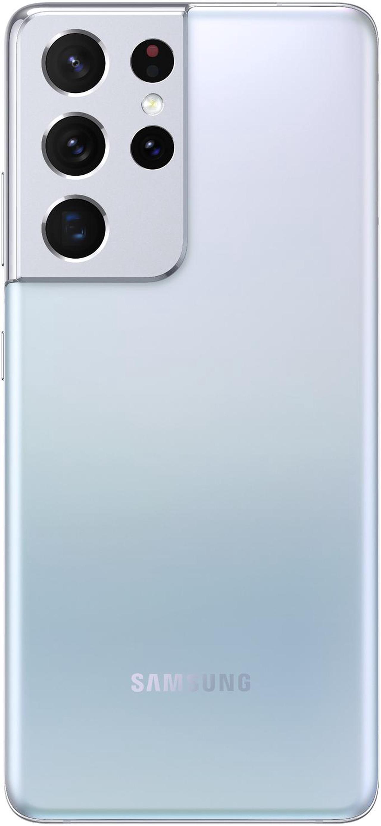 Alt view image 6 of 9 - Samsung Galaxy S21 Ultra 5G 128GB 12GB RAM (Unlocked) Phantom Silver