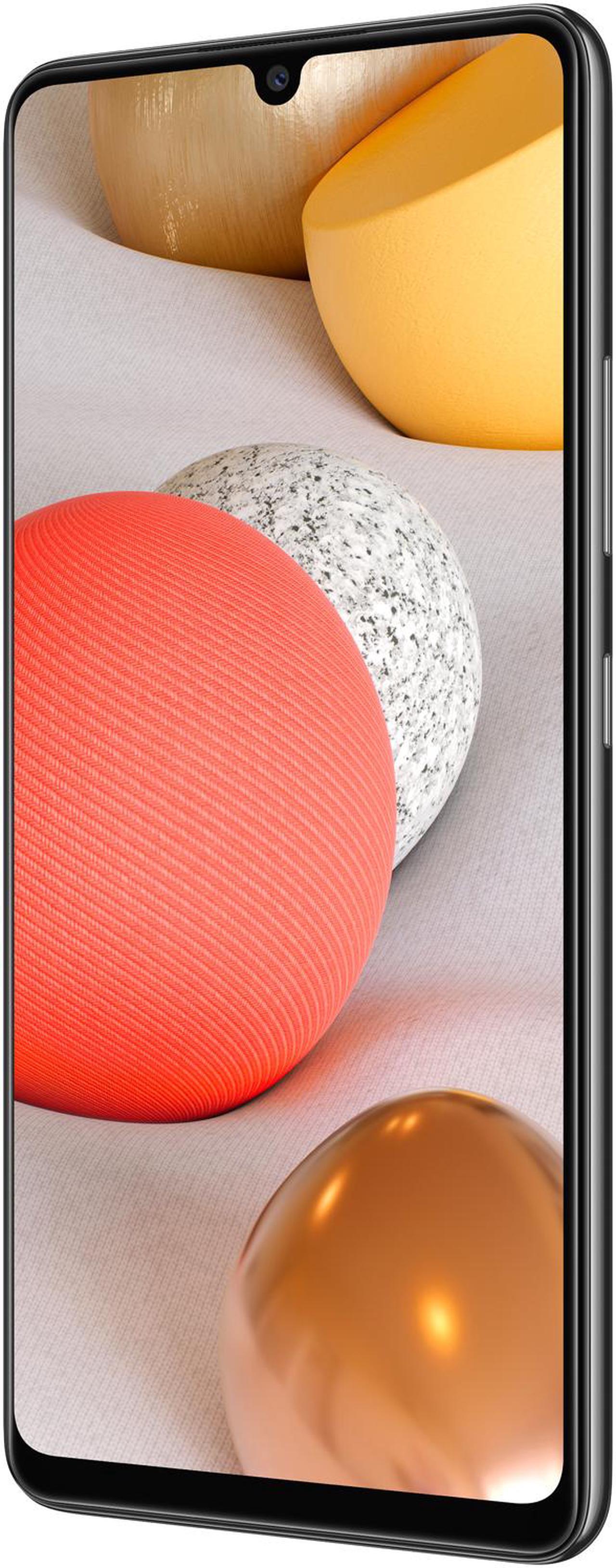 Alt view image 3 of 8 - Samsung Galaxy A42 5G Unlocked Cell Phone 6.6" Prism Dot Black 128GB 4GB RAM