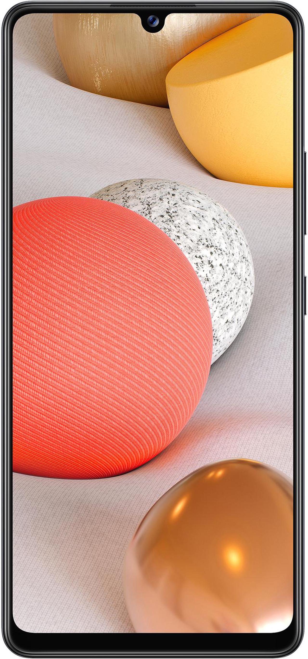 Main image of Samsung Galaxy A42 5G Unlocked Cell Phone 6.6" Prism Dot Black 128GB 4GB RAM