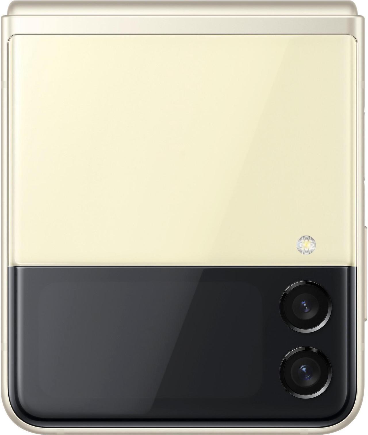 Alt view image 5 of 6 - Samsung Galaxy Z Flip 3 5G 128GB Unlocked Cell Phone Cream