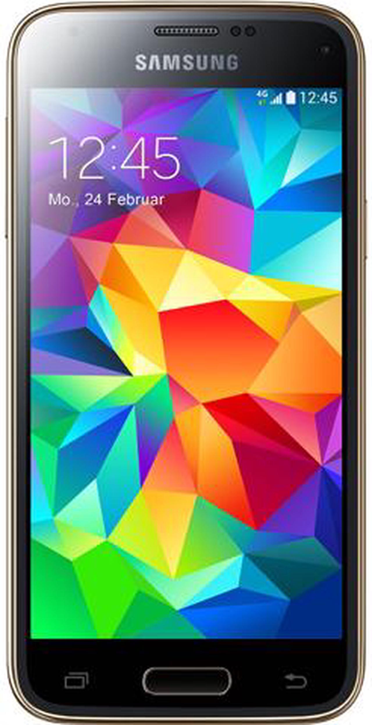 Main image of Samsung Galaxy S5 Mini G800H 3G HSPA+ Unlocked GSM Dual-SIM Phone 4.5" Gold 1.5GB RAM