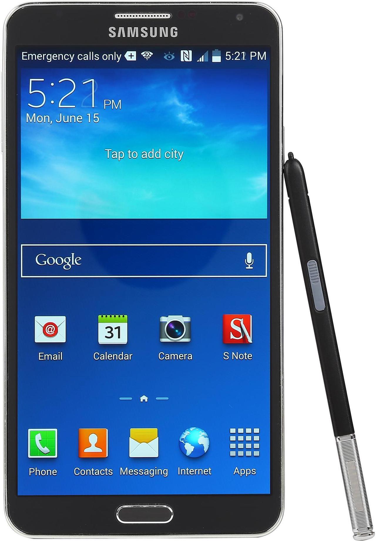 Main image of Samsung Galaxy Note 3 SM-N900A 4G LTE AT&T Branded Smartphone (Unlocked) 5.7" Gray 3GB RAM