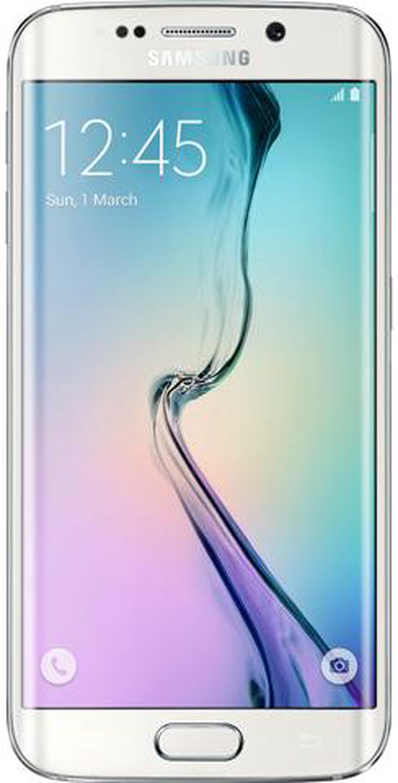 Main image of Samsung Galaxy S6 Edge G925F 4G LTE 32GB Unlocked GSM LTE Octa-Core Phone 5.1" White 3GB RAM