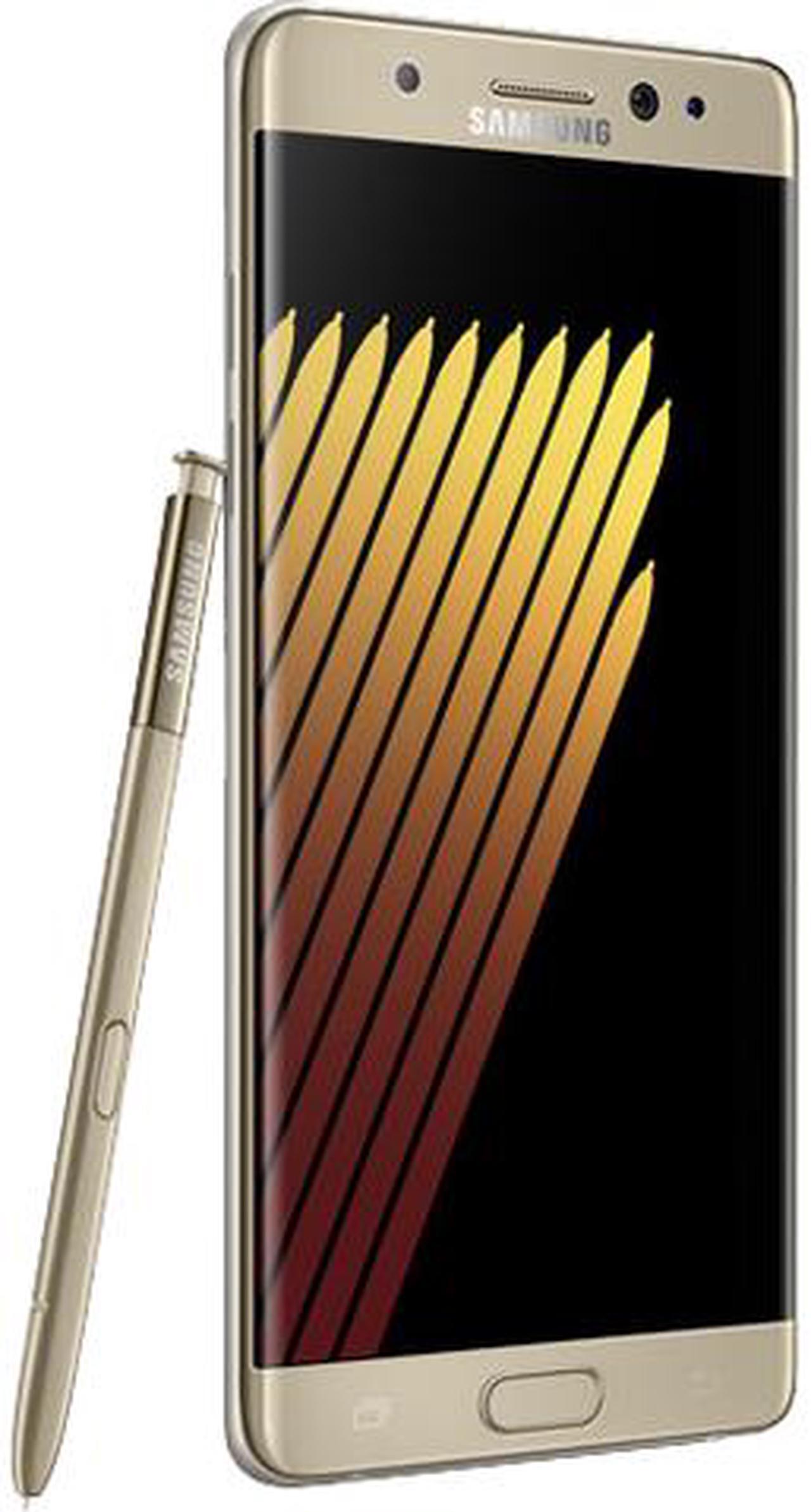 Main image of Samsung Galaxy Note 7 N930FD Dual Sim 64GB 4G Unlocked Smartphone 5.7" 4GB RAM, Gold color, International version - No US Warranty
