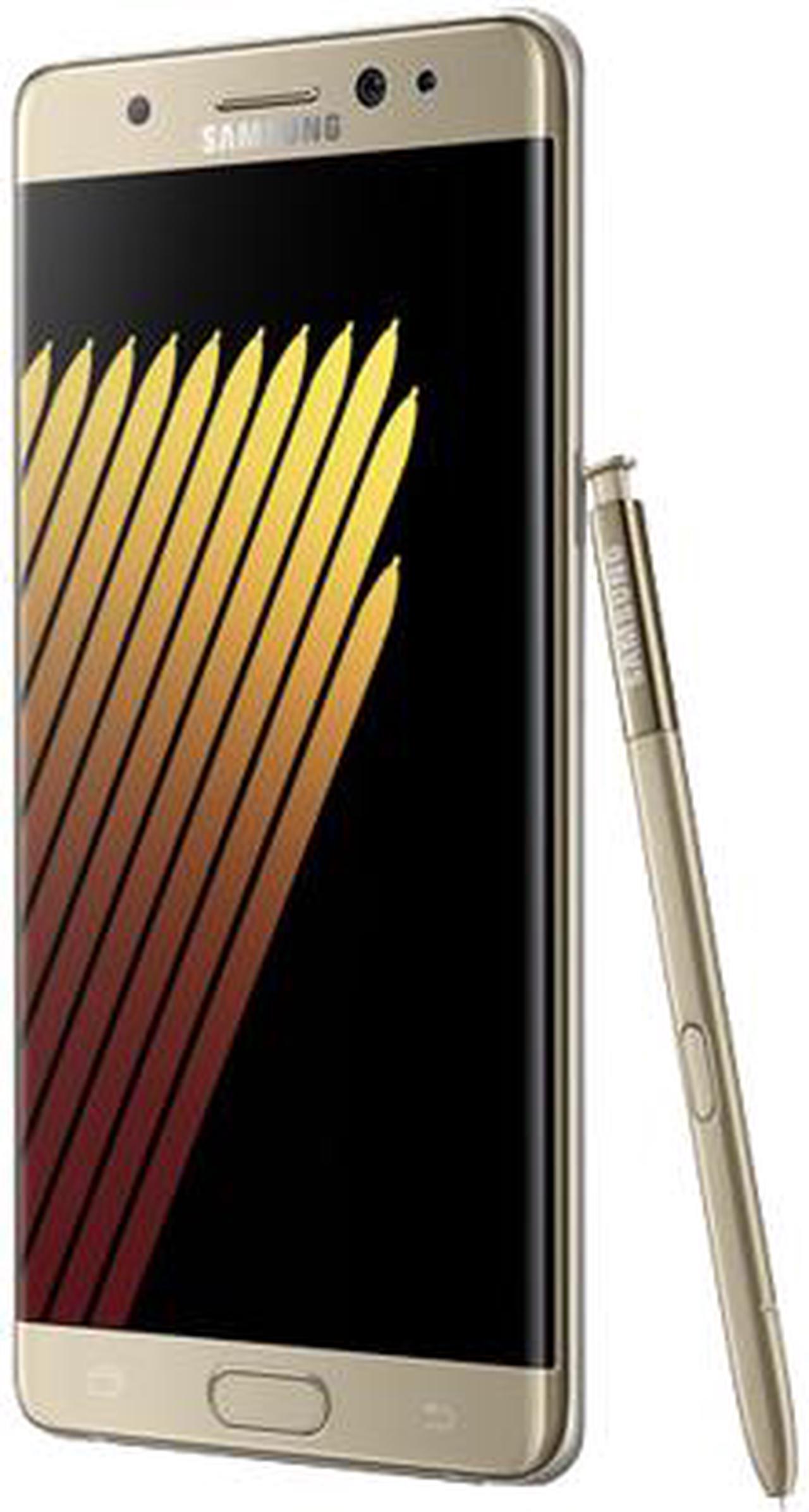 Alt view image 3 of 10 - Samsung Galaxy Note 7 N930FD Dual Sim 64GB 4G Unlocked Smartphone 5.7" 4GB RAM, Gold color, International version - No US Warranty