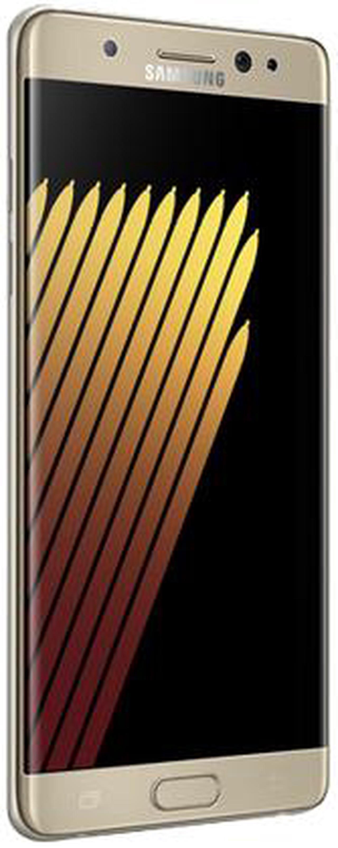 Alt view image 6 of 10 - Samsung Galaxy Note 7 N930FD Dual Sim 64GB 4G Unlocked Smartphone 5.7" 4GB RAM, Gold color, International version - No US Warranty