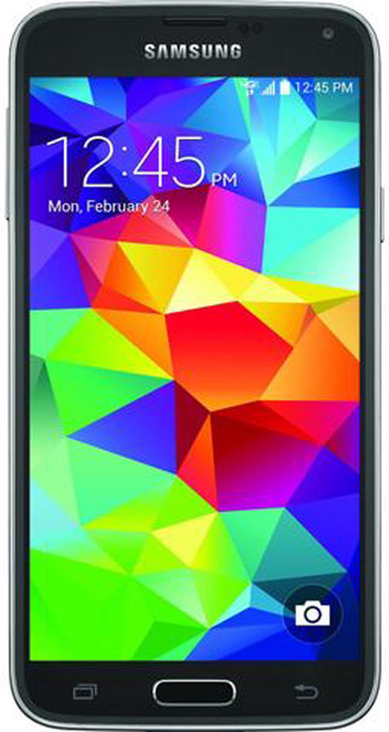 Main image of Samsung Galaxy S5 G900T 4G LTE Unlocked GSM Phone w/ 16 MP Camera - (Certified Refurbished) 5.1" Black 2GB RAM