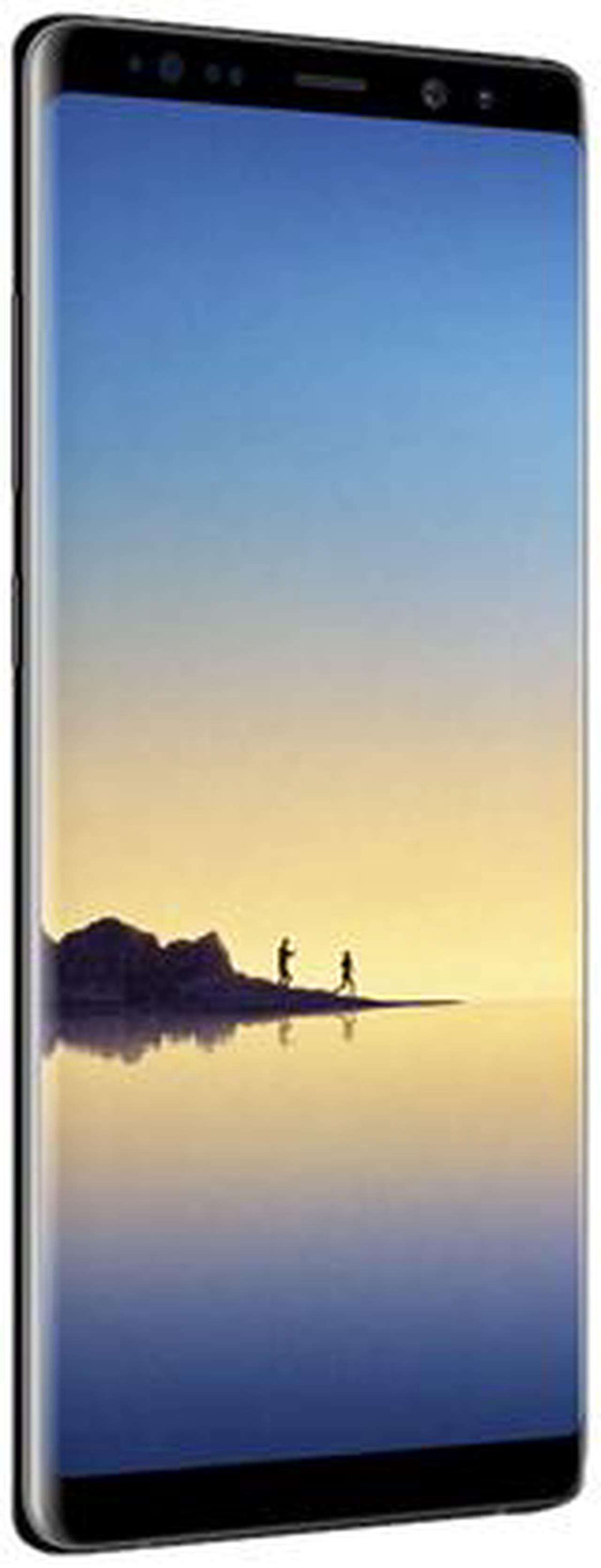Alt view image 2 of 3 - Samsung Galaxy Note 8, 6.3-Inch, WQHD, AMOLED, Dual Camera, 6GB RAM, 64GB Storage, Unlocked Cell Phone, Canada Warranty, Midnight Black (SM-N950WZKAXAC)