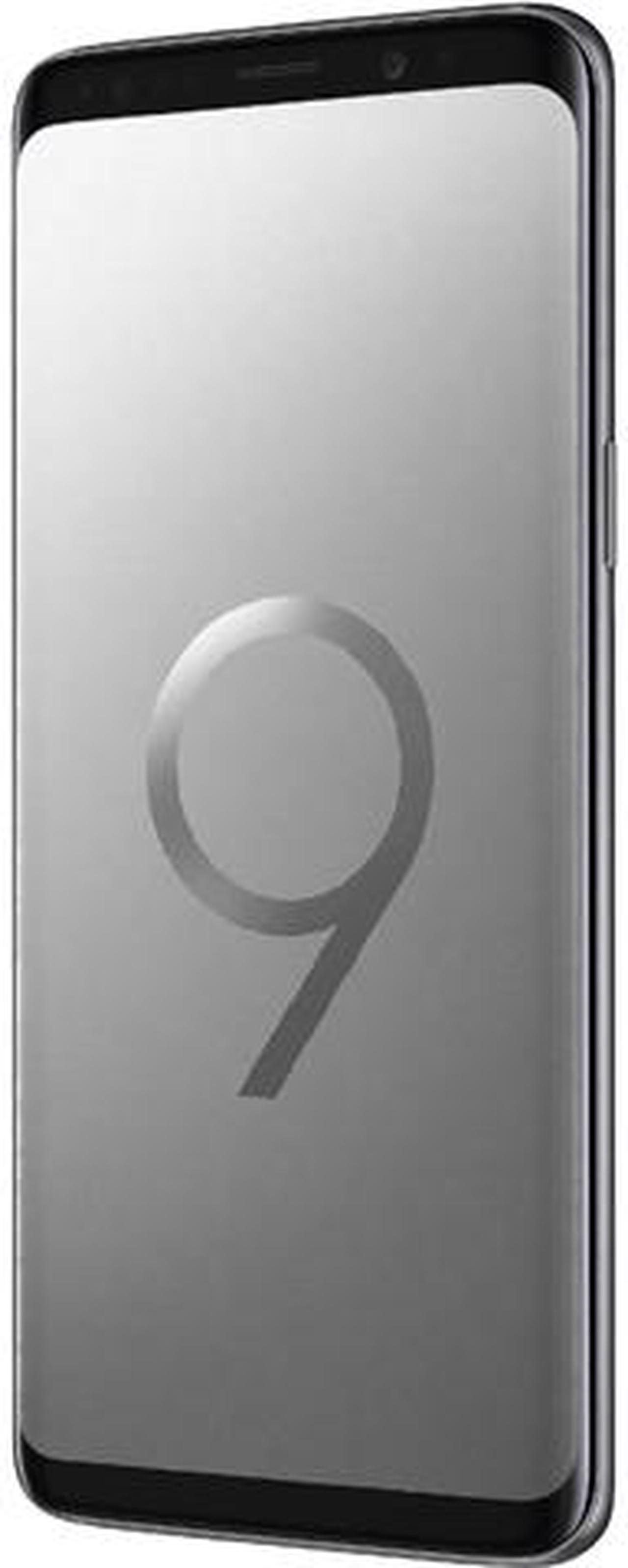 Main image of Samsung Galaxy S9 4G LTE 5.8" Unlocked Smart Phone with 64GB ROM and 4GB RAM, Titanium Grey, SM-G960WZAAXAC, Canada Warranty