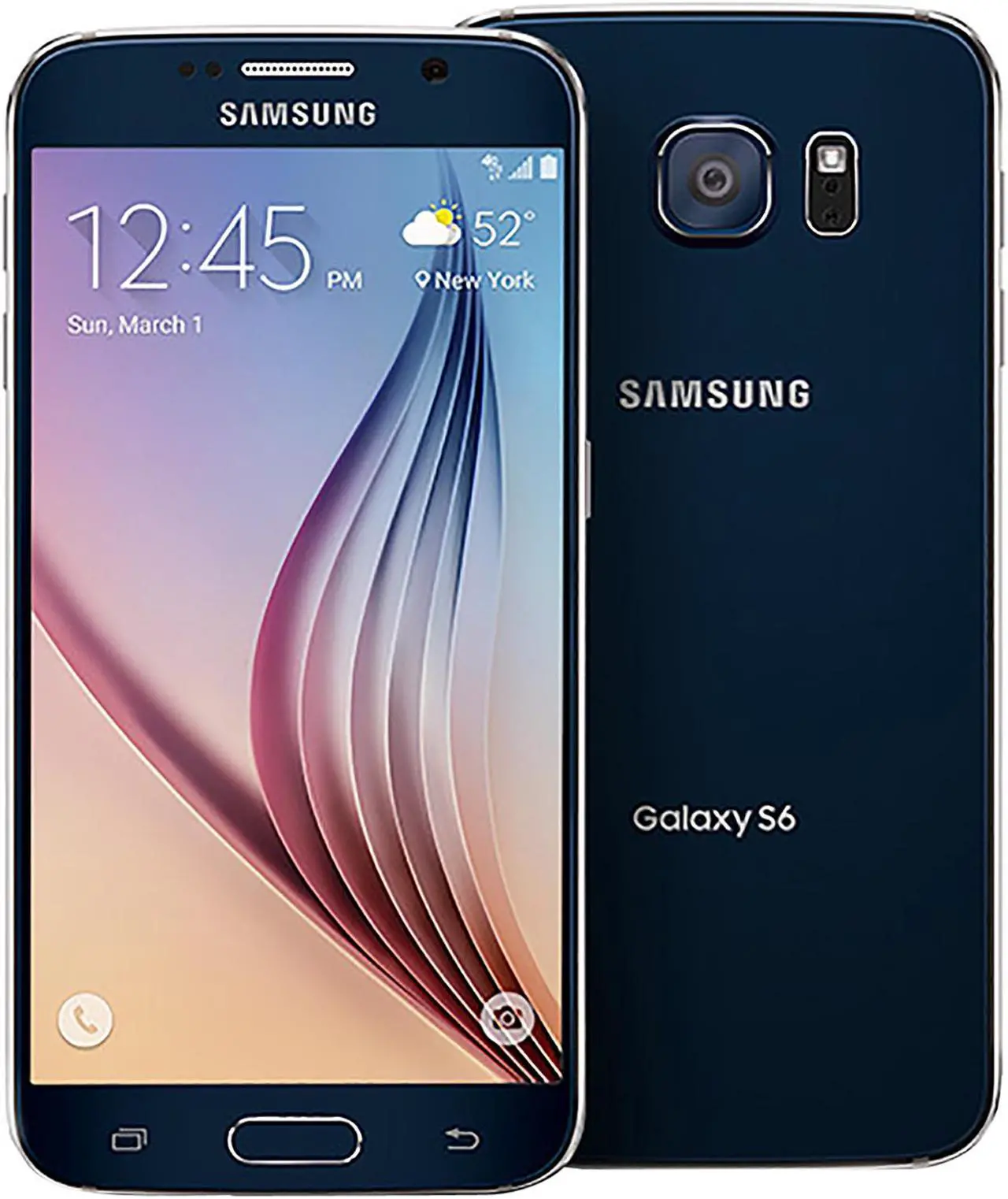 Alt view image 7 of 7 - Samsung Galaxy S6 G920T 128GB Unlocked GSM Phone w/ 16 MP Camera - Black (Certified Refurbished)