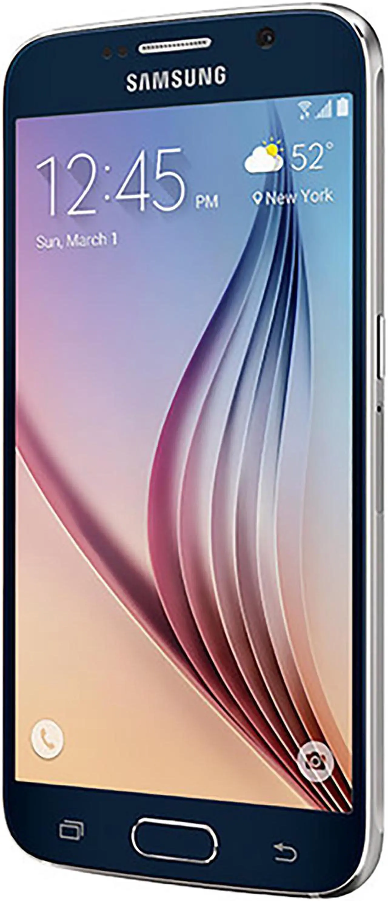 Alt view image 2 of 7 - Samsung Galaxy S6 G920T 128GB Unlocked GSM Phone w/ 16 MP Camera - Black (Certified Refurbished)