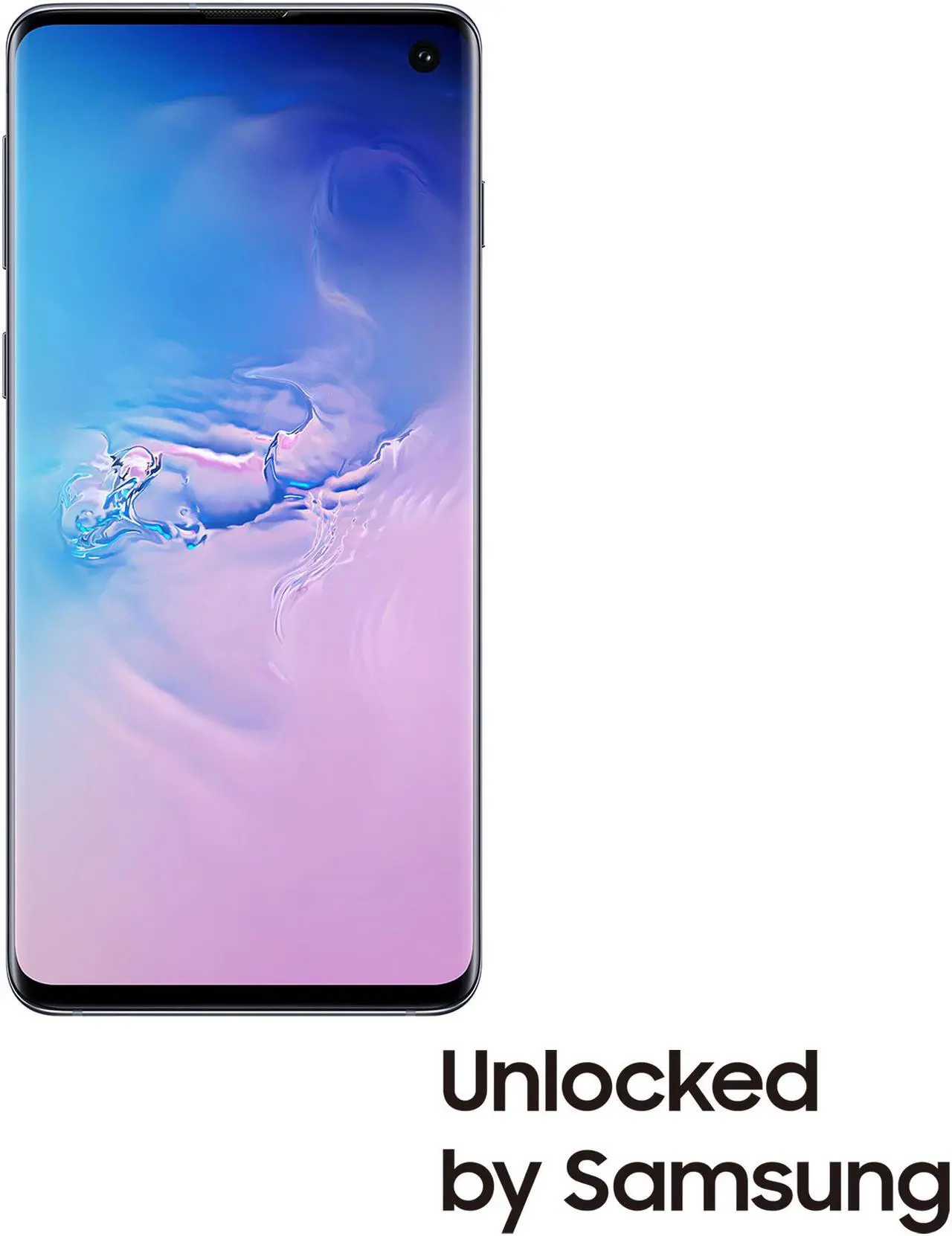 Main image of Samsung Galaxy S10 4G LTE Unlocked Cell Phone 6.1" Infinity Display Prism Blue 8GB RAM