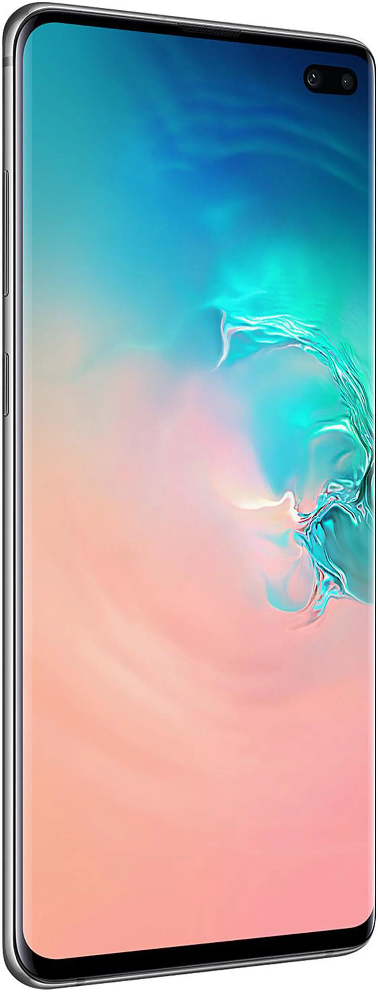 Alt view image 2 of 5 - Samsung Galaxy S10+ 4G LTE Unlocked Cell Phone 6.4" Infinity Display Prism White 8GB RAM