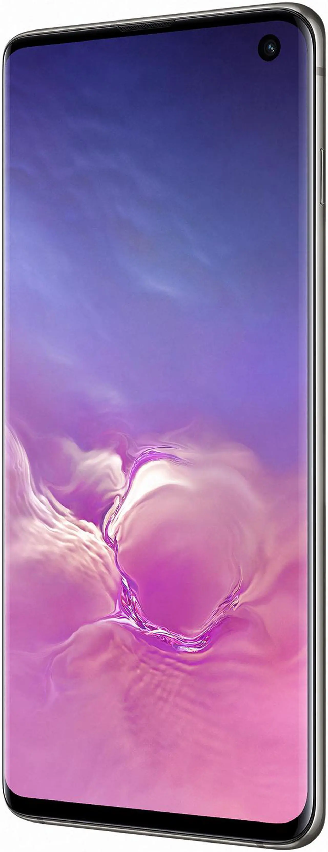 Alt view image 3 of 6 - Samsung Galaxy S10 4G LTE Unlocked Cell Phone 6.1" Infinity-O Display Prism Black 128GB 8GB RAM, Canada Warranty