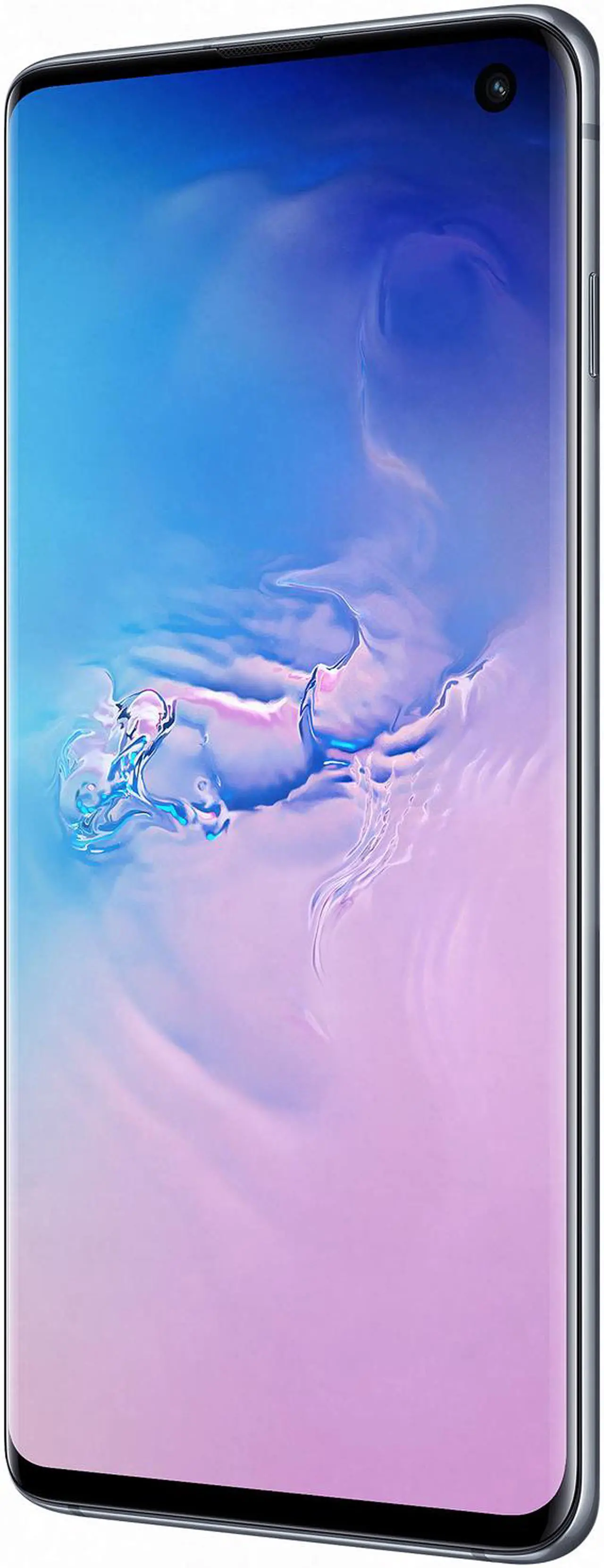 Alt view image 3 of 6 - Samsung Galaxy S10 4G LTE Unlocked Cell Phone 6.1" Infinity-O Display Prism Blue 128GB 8GB RAM, Canada Warranty