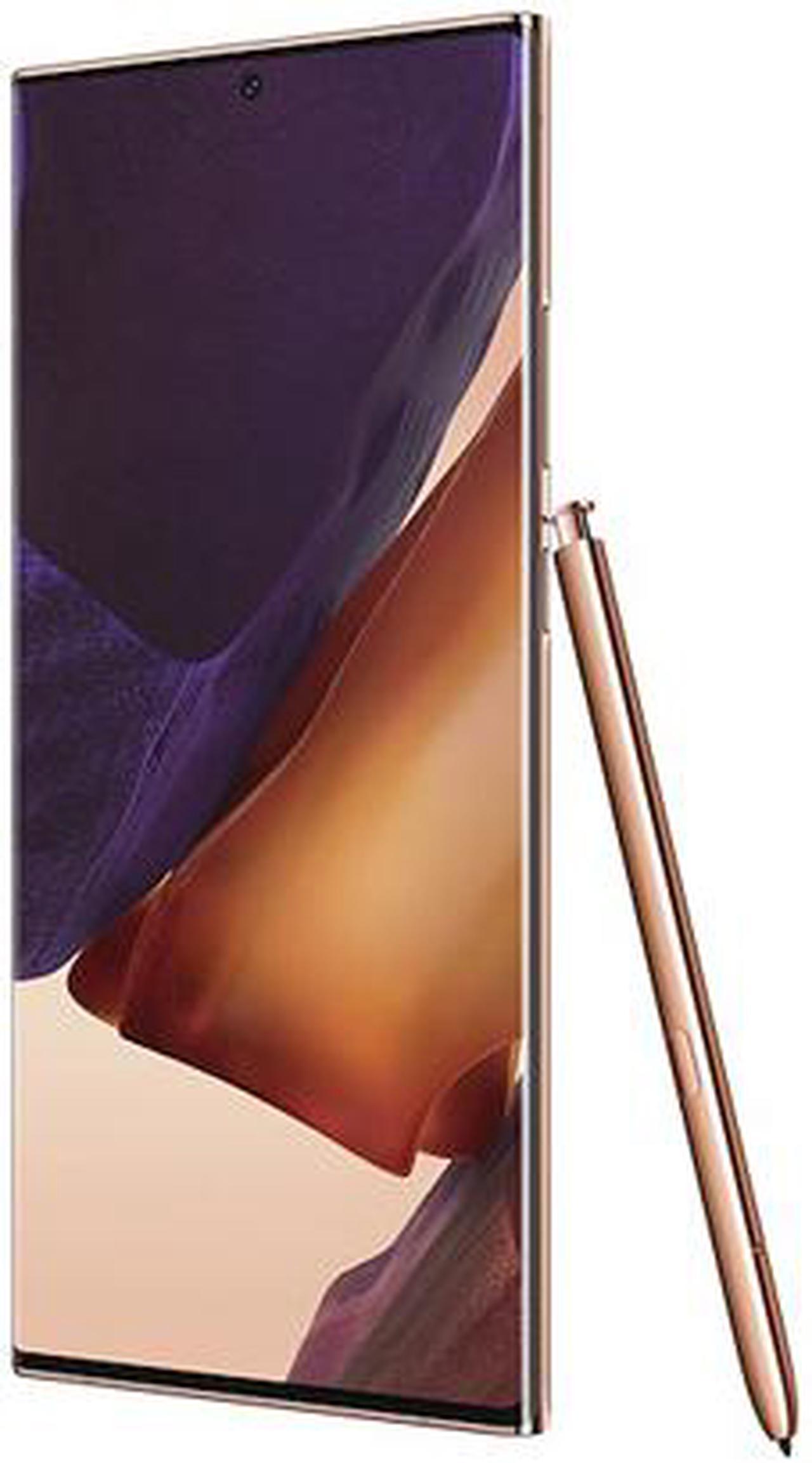 Alt view image 4 of 7 - Samsung Galaxy Note 20 Ultra 5G Factory Unlocked Android Cell Phone | US Version | 128GB of Storage | Mobile Gaming Smartphone | Long-Lasting Battery | Mystic Bronze