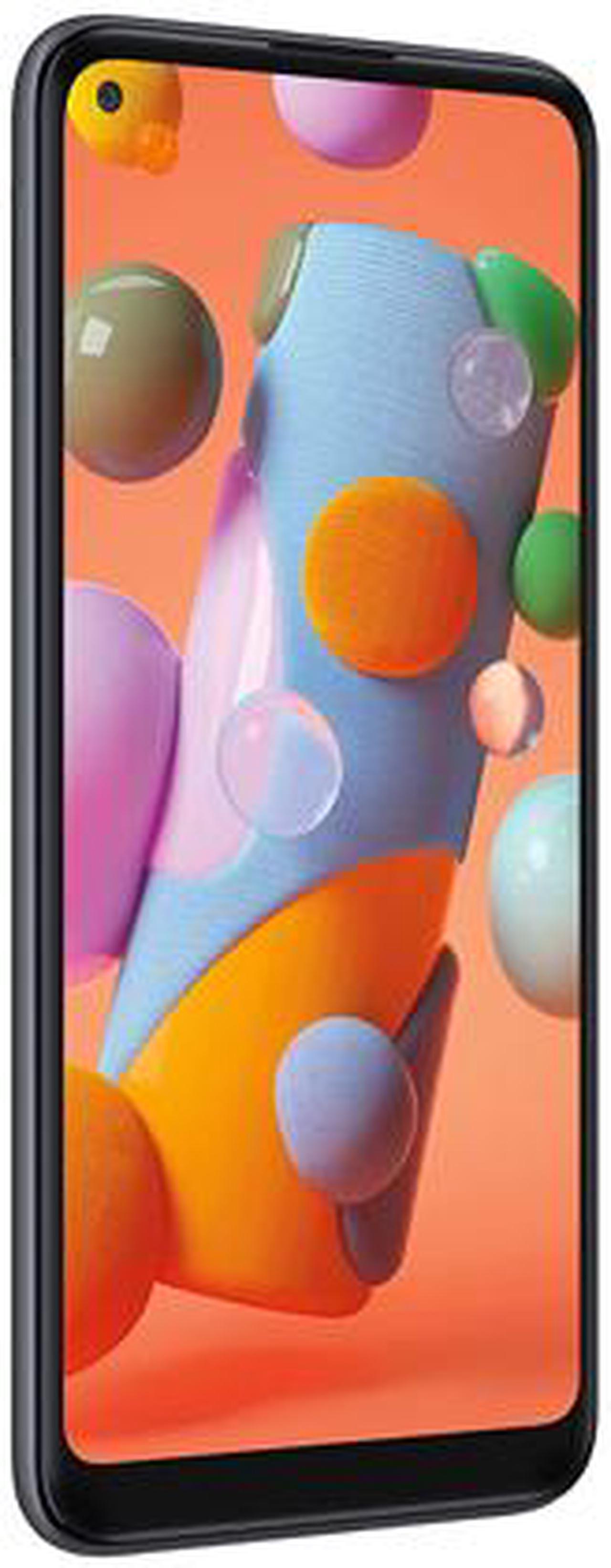 Alt view image 4 of 9 - Samsung Galaxy A11 SM-A115WZKAXAC 4G LTE Unlocked Cell Phone 6.4" Black 32GB 2GB RAM