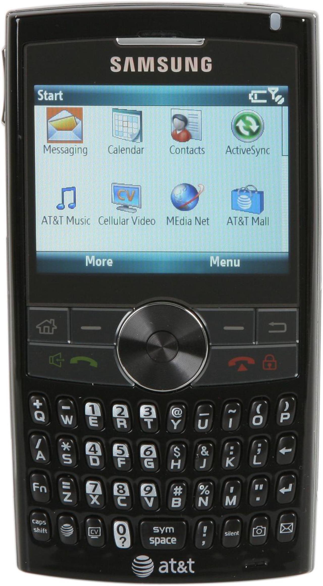 Main image of SAMSUNG BlackJack II Black 3G Unlocked Cell w/ Windows Mobile OS / GPS / Full QWERTY Keyboard / Bluetooth v 2.0 (i617) - OEM