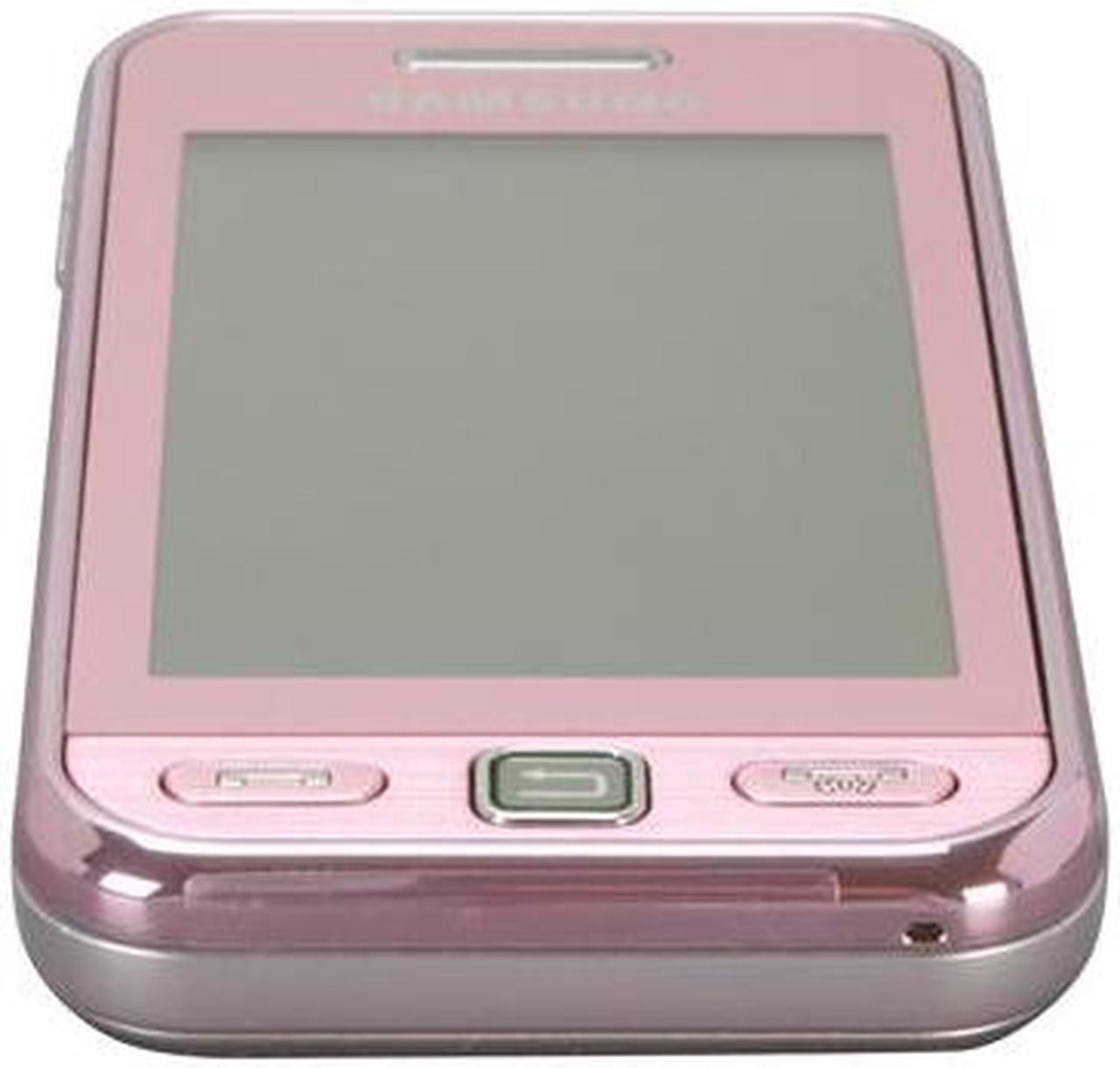 Alt view image 6 of 7 - Samsung Star Pink Unlocked GSM Touch Screen Phone w/ 3.2MP Camera/ 10 Hours Talk Time/ Bluetooth 2.1 (S5230)