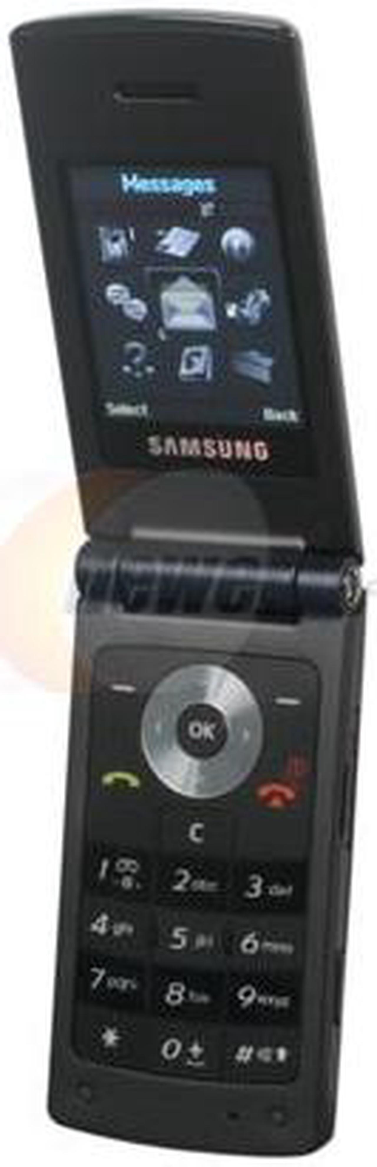 Alt view image 2 of 7 - Samsung SGH-T339 Unlocked GSM Flip Phone with Wi-Fi 2.0" Black