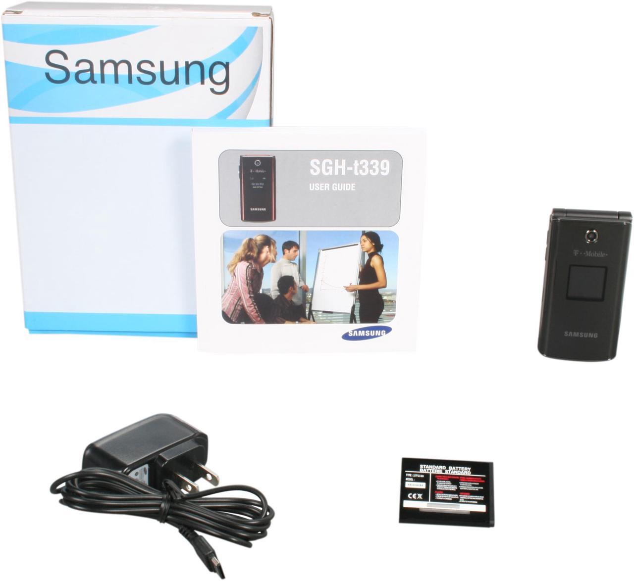 Alt view image 7 of 7 - Samsung SGH-T339 Unlocked GSM Flip Phone with Wi-Fi 2.0" Black