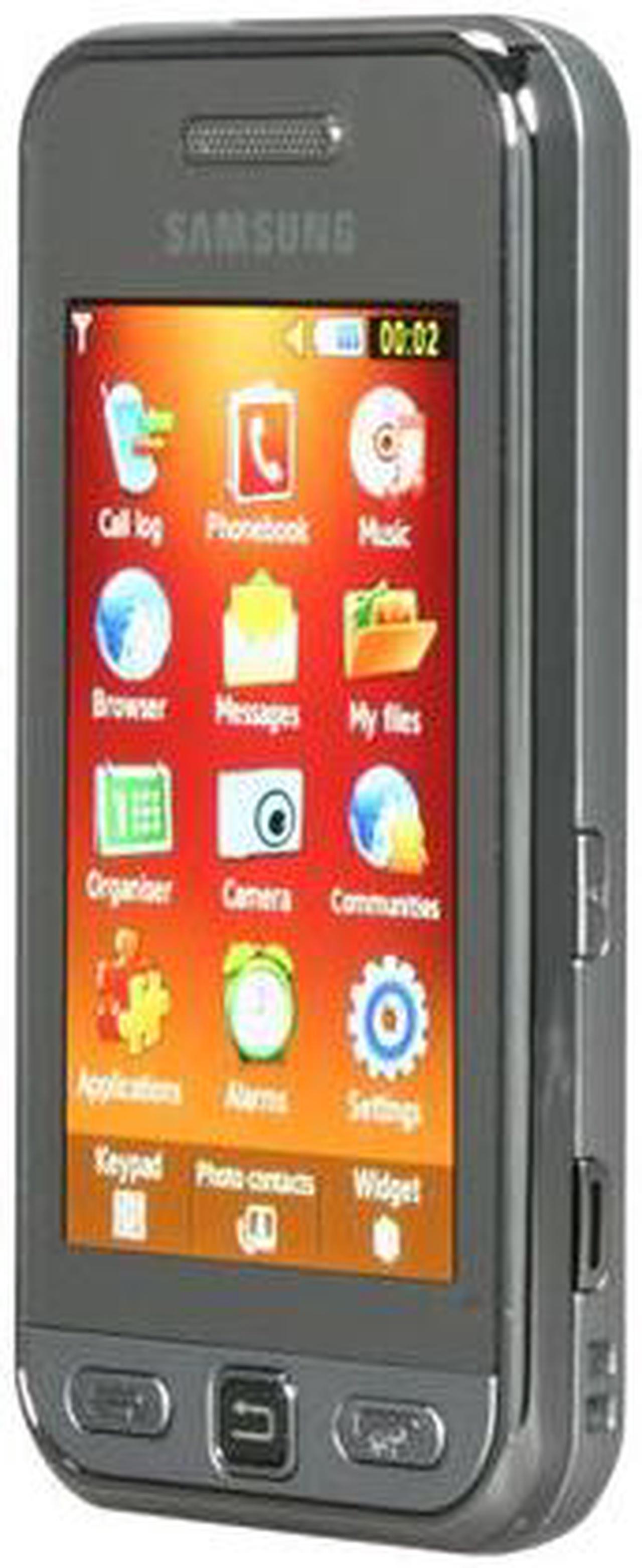 Alt view image 2 of 7 - Samsung Star Silver Unlocked GSM Touch Screen Phone w/ 3.2MP Camera / 3" Touch Screen (S5230)