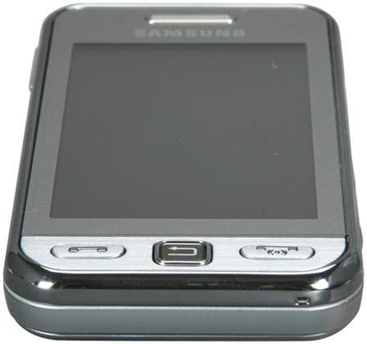 Alt view image 6 of 7 - Samsung Star Silver Unlocked GSM Touch Screen Phone w/ 3.2MP Camera / 3" Touch Screen (S5230)