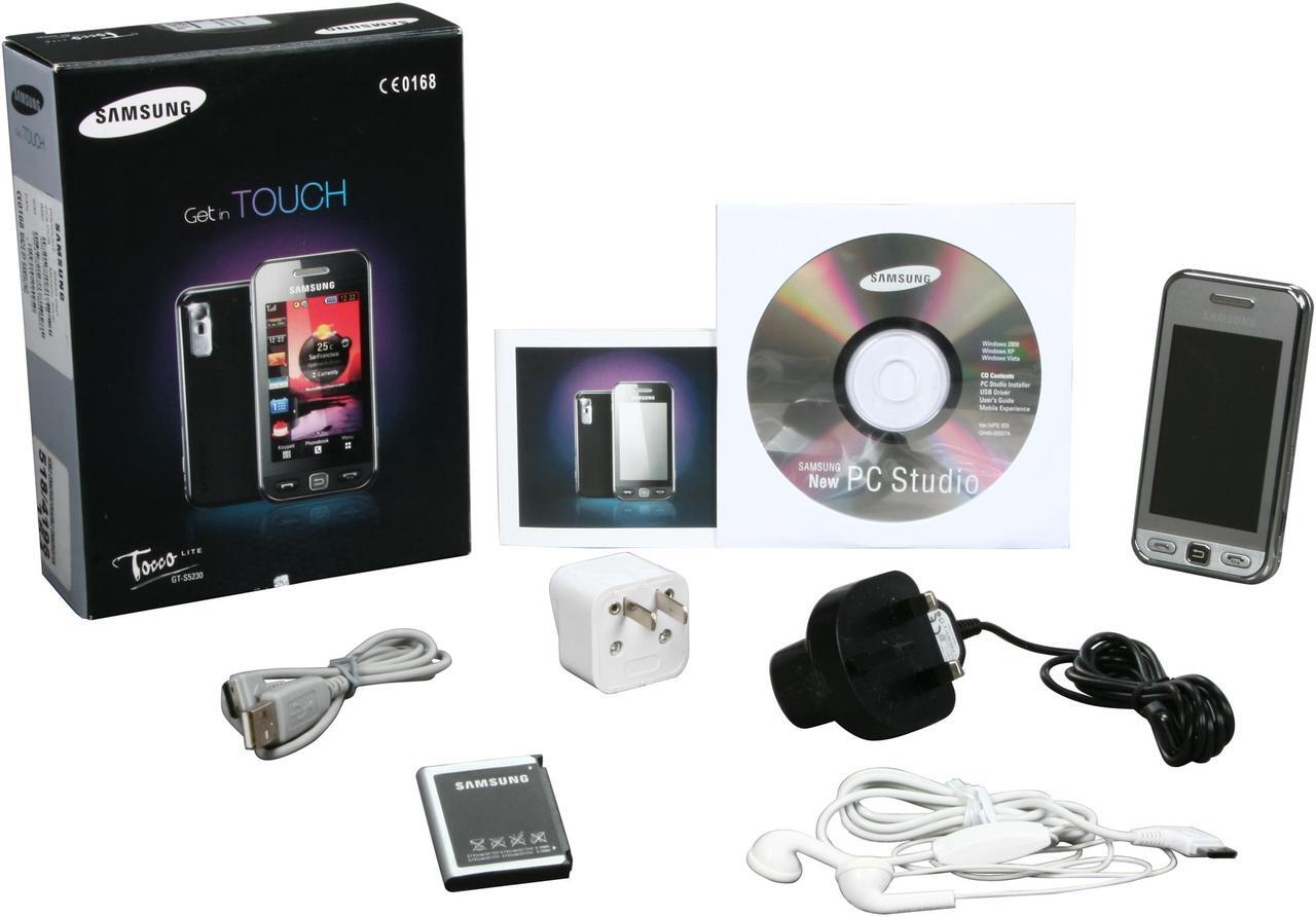Alt view image 7 of 7 - Samsung Star Silver Unlocked GSM Touch Screen Phone w/ 3.2MP Camera / 3" Touch Screen (S5230)