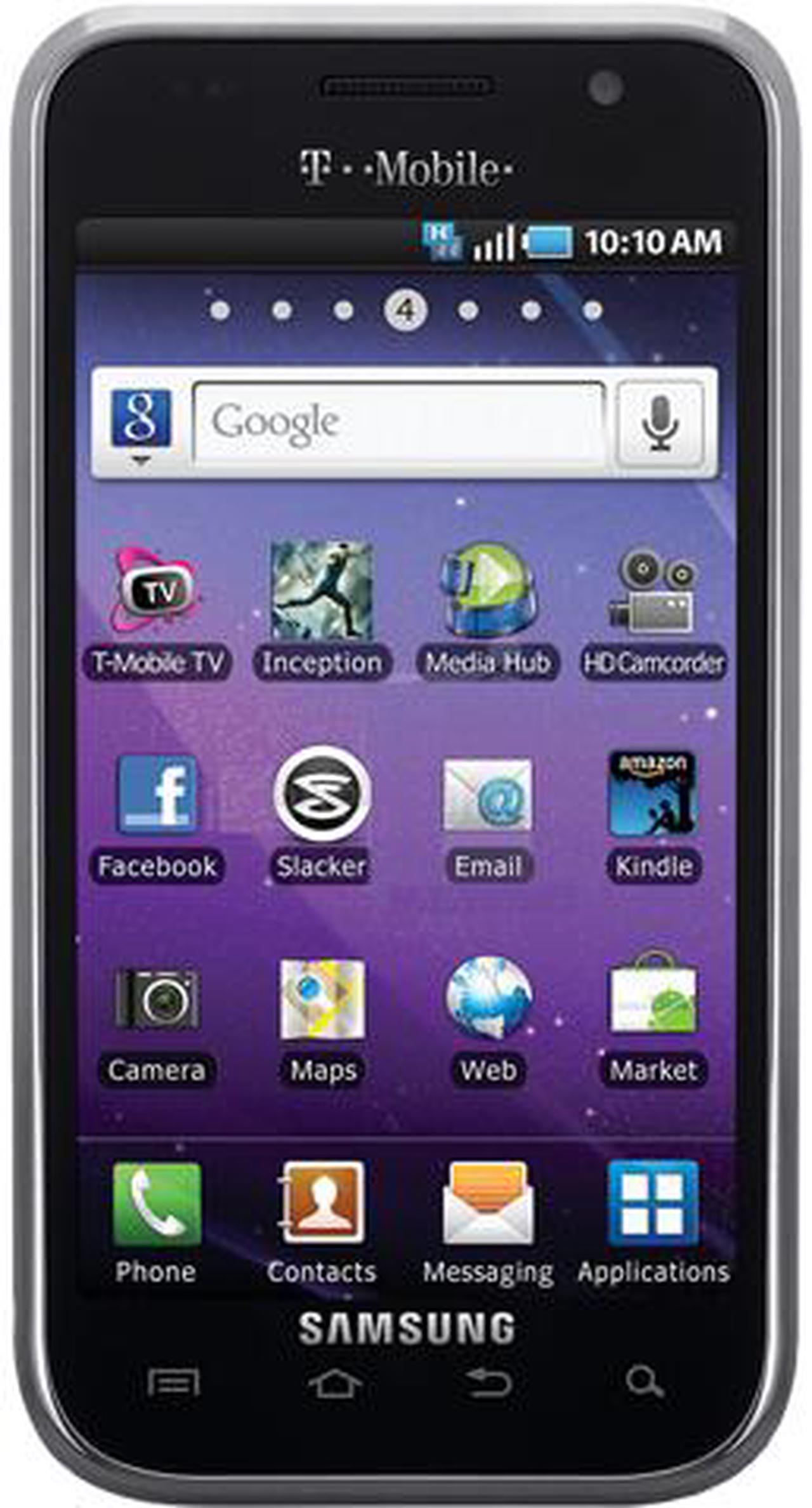Main image of Samsung Galaxy S 4G SGH-T959V Unlocked Cell Phone 4.0" Black