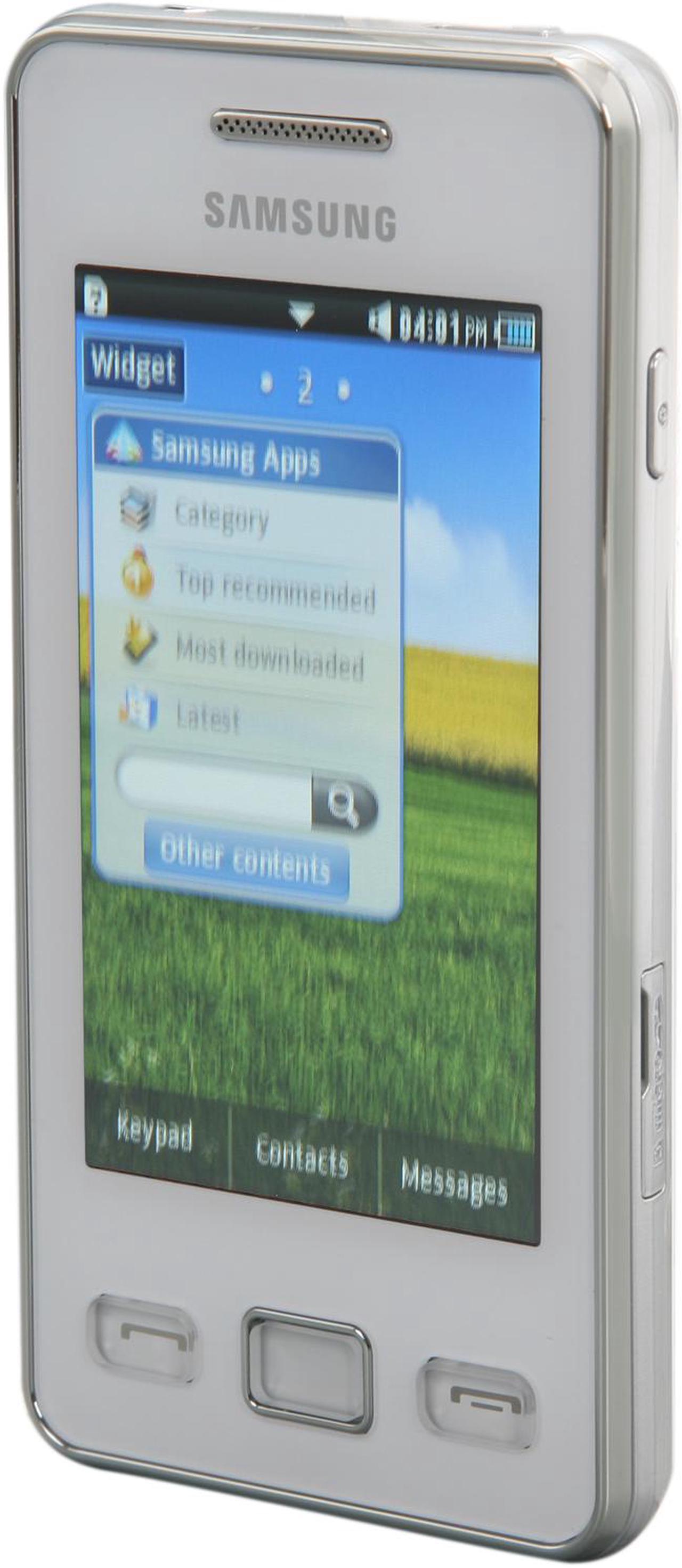 Alt view image 2 of 8 - Samsung Star II GT-S5260 Unlocked Cell Phone 3.0" White