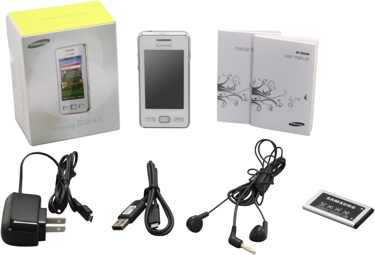 Alt view image 8 of 8 - Samsung Star II GT-S5260 Unlocked Cell Phone 3.0" White