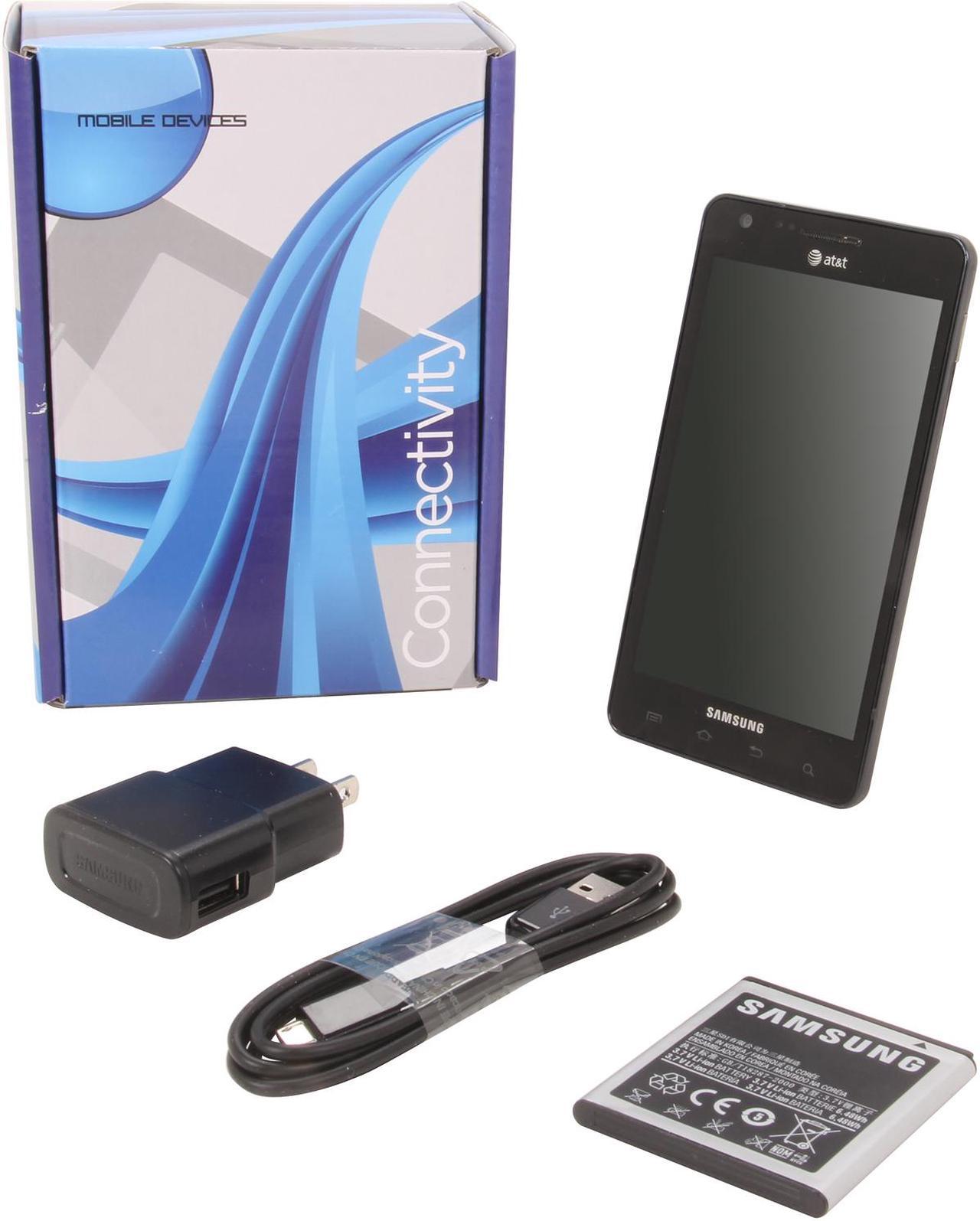 Alt view image 8 of 8 - Samsung Infuse 4G Smartphone, Unlocked, Caviar Black - SGH-I997