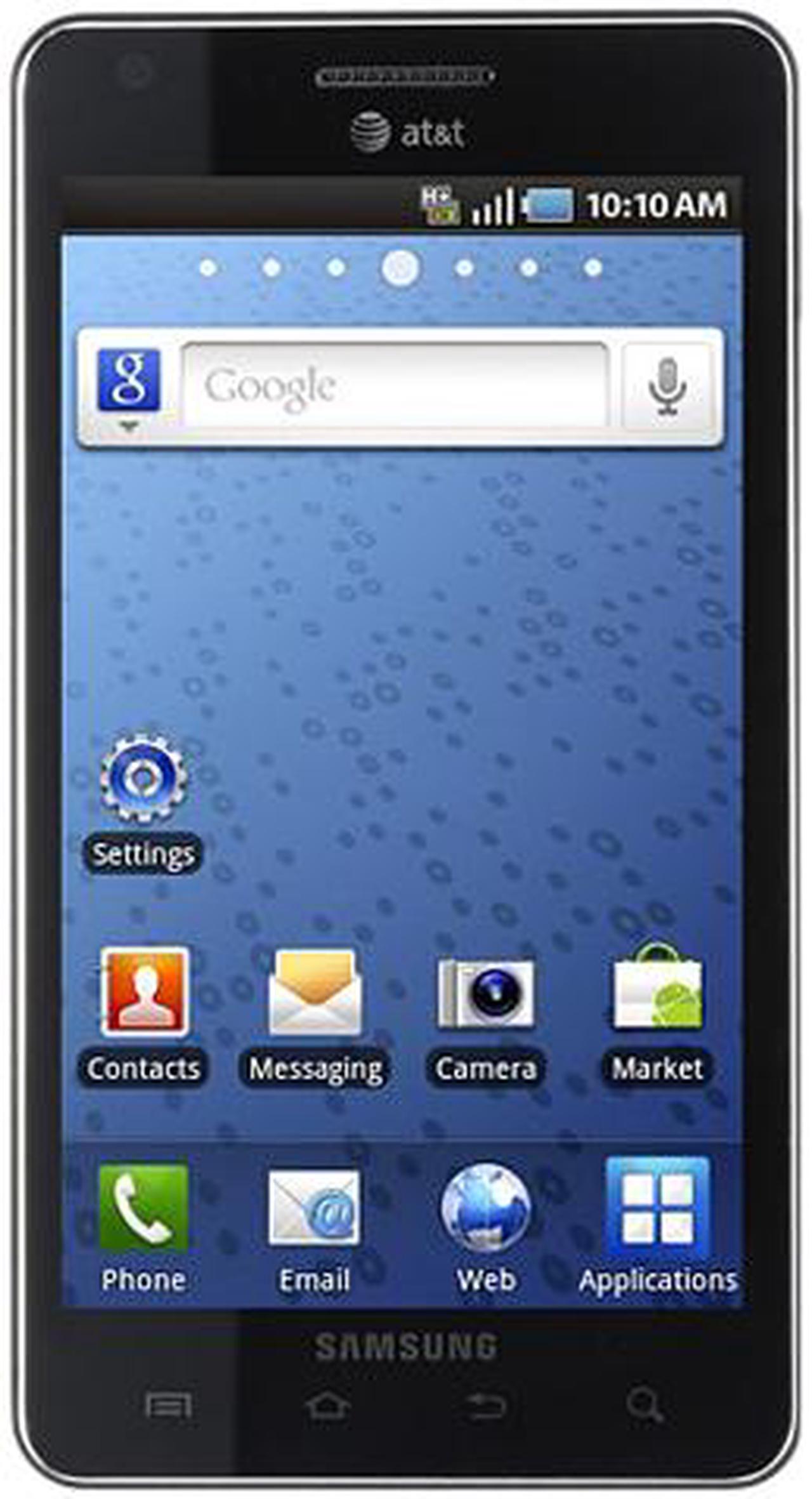 Main image of Samsung Infuse 4G Smartphone, Unlocked, Caviar Black - SGH-I997