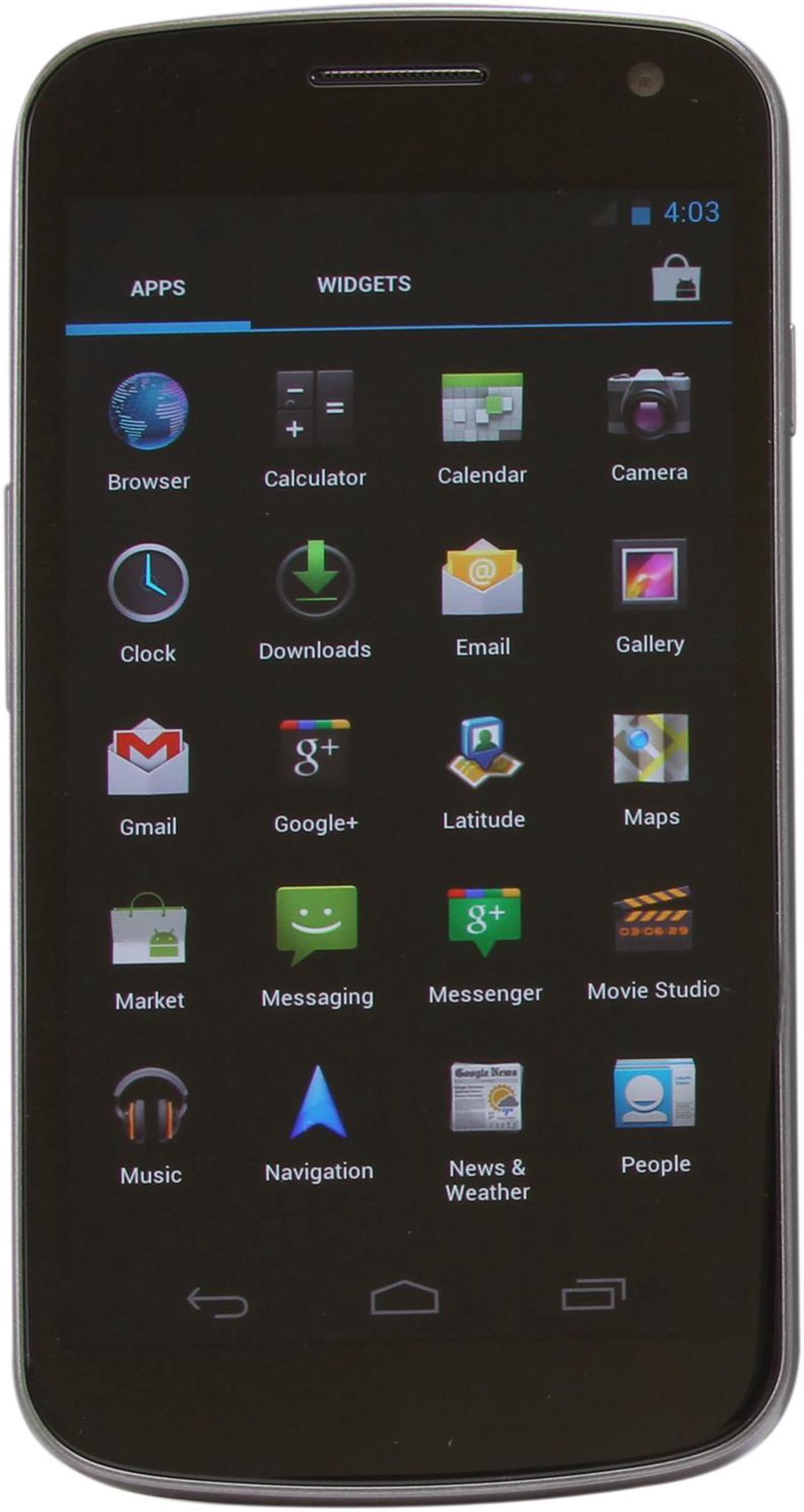 Main image of Samsung Galaxy Nexus Titanium Silver 3G Unlocked GSM Android Smart Phone w/ Android 4.0 / 5 MP Camera / 16GB Internal Memory / NFC (GT-i9250)