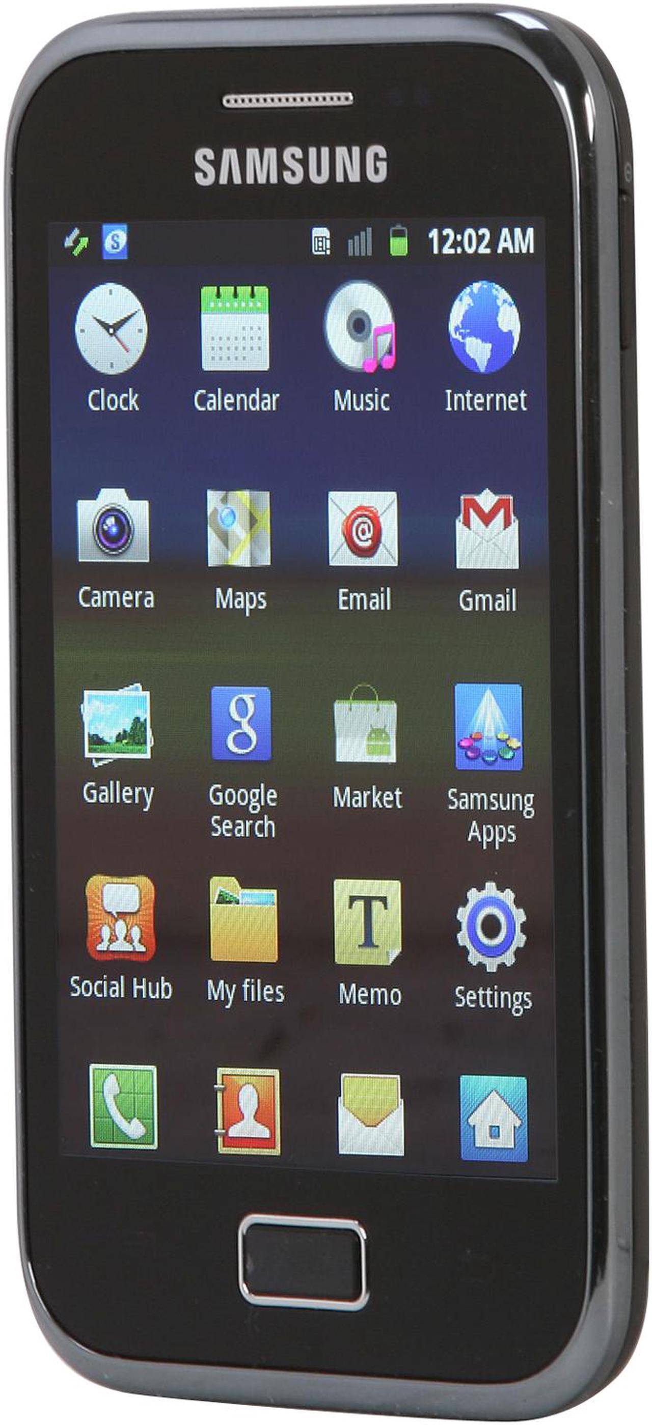 Alt view image 2 of 7 - Samsung Galaxy Ace Plus GT-S7500 Unlocked Cell phone 3.65" Black