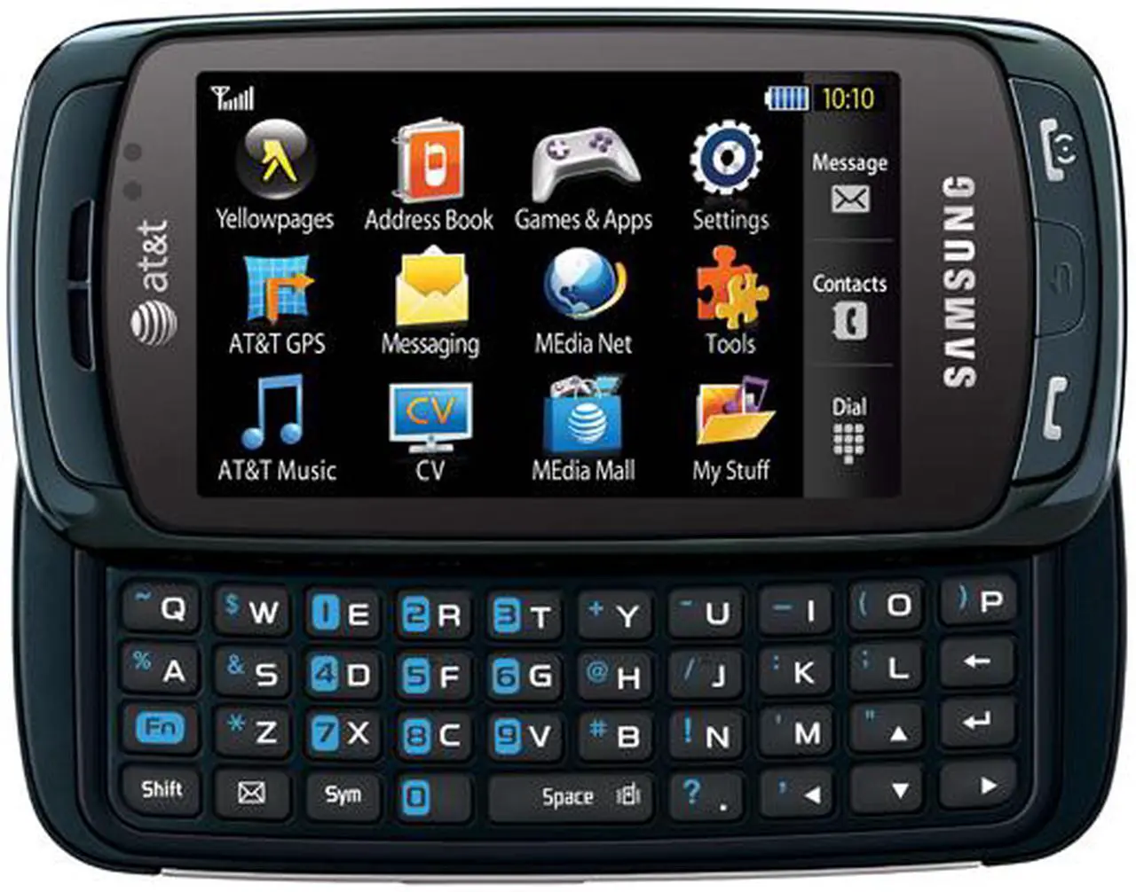 Main image of Samsung Impression SGH-A877 Unlocked Cell Phone 3.2" Blue