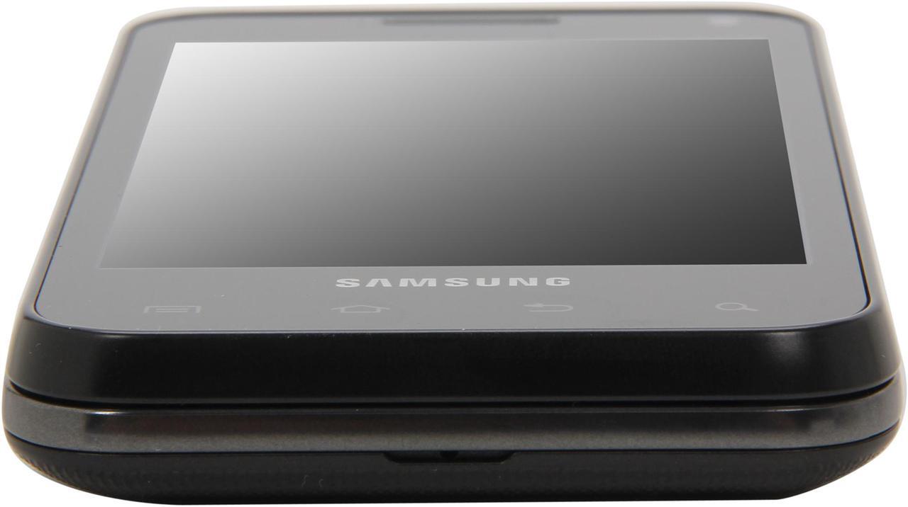 Alt view image 8 of 10 - Samsung Galaxy S Glide SGH-I927 Unlocked Cell Phone w/ QWERTY Keyboard / 4.0" Super AMOLED Touchscreen 4.0" Black