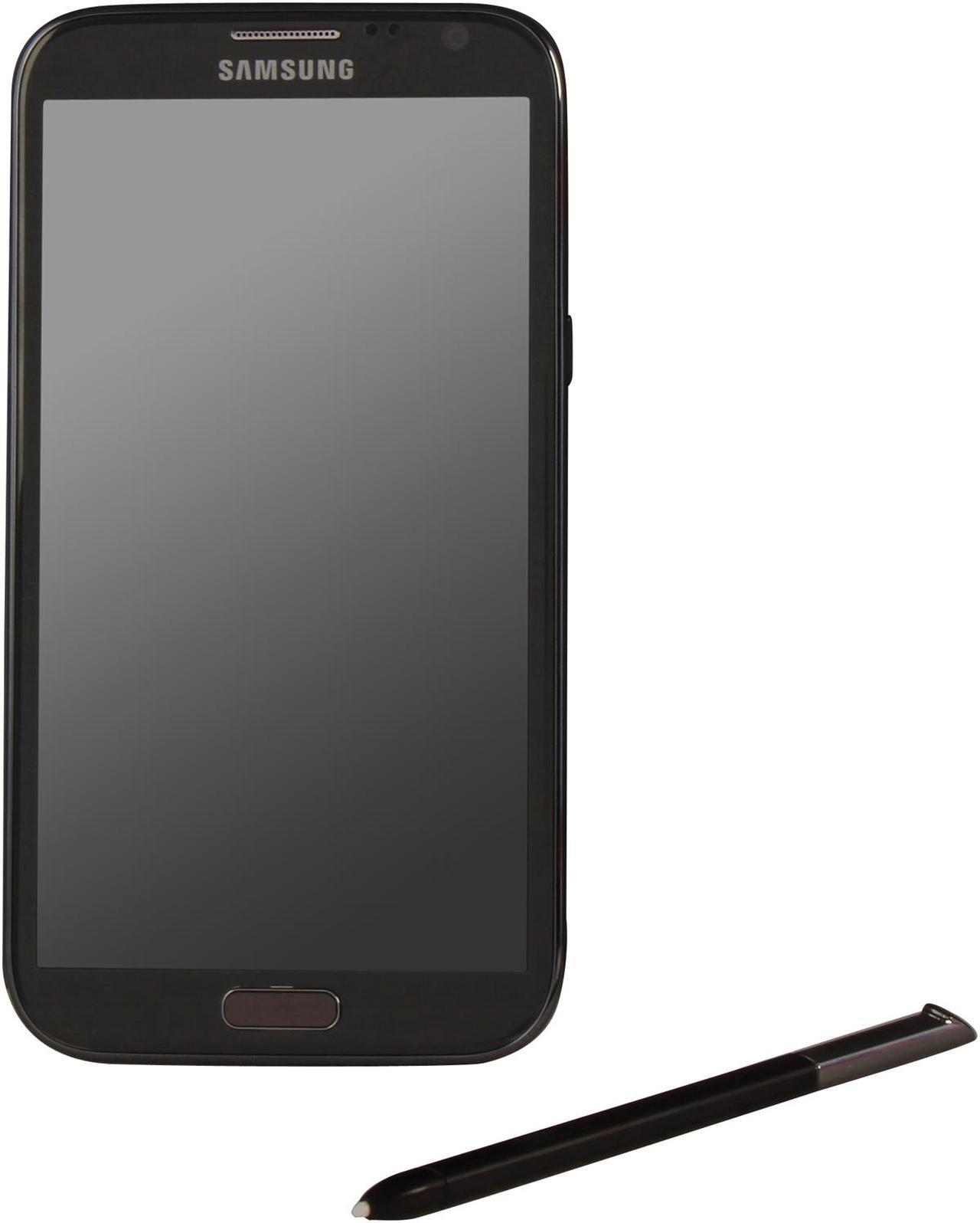 Alt view image 8 of 9 - Samsung Galaxy Note II N7100 3G Unlocked Cell Phone w/ 5.5" Super AMOLED Touch Screen / Bluetooth 4.0 5.5" Titanium Gray 2GB RAM