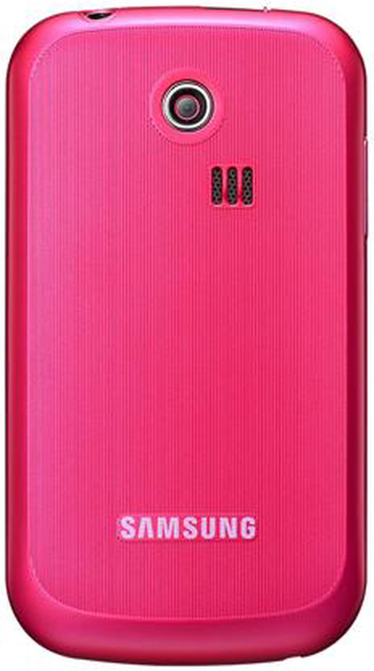 Alt view image 3 of 5 - Samsung Ch@t S3350 Wi-Fi QWERTY Keyboard 2.0MP Camera Unlocked GSM Cell Phone 2.4" Pink