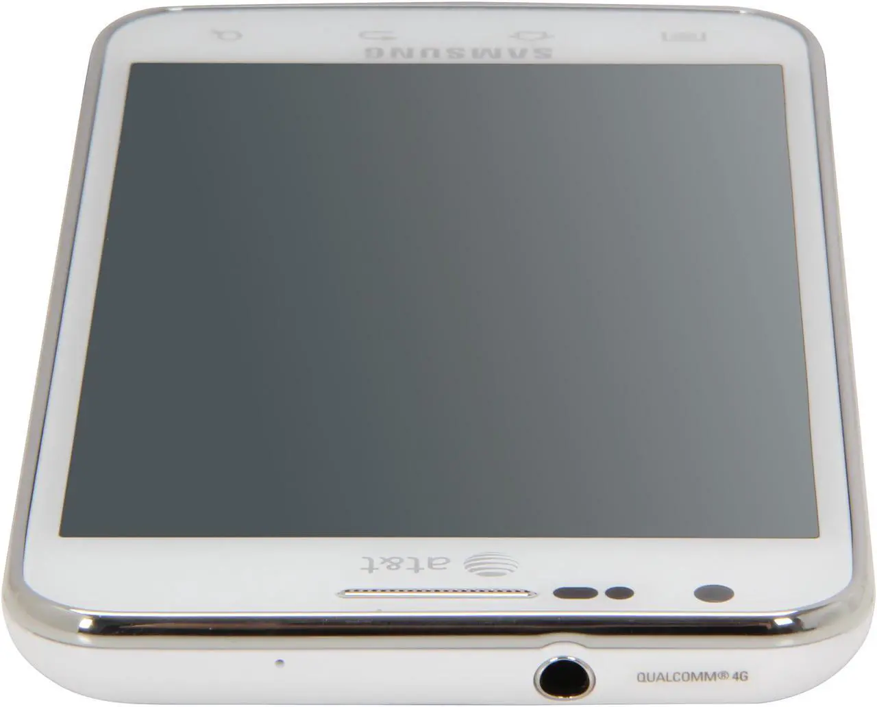 Alt view image 6 of 8 - Samsung Galaxy S II Skyrocket SGH-I727 White 4G LTE Dual-Core 1.5 GHz 16GB Unlocked GSM Cell Phone